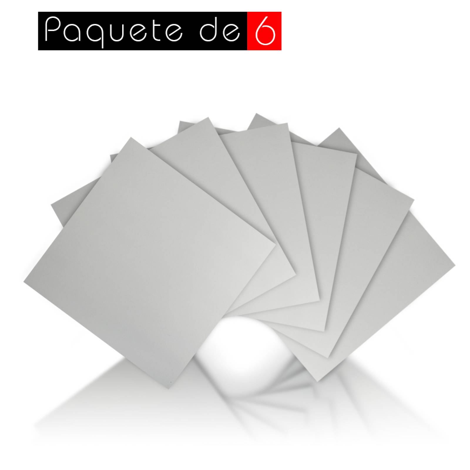 Aislante Cerámico Protector Térmico para Techo de 60 x 60 cm Blanco, Paquete 6 Piezas, Mod: 2PTTP6Bl