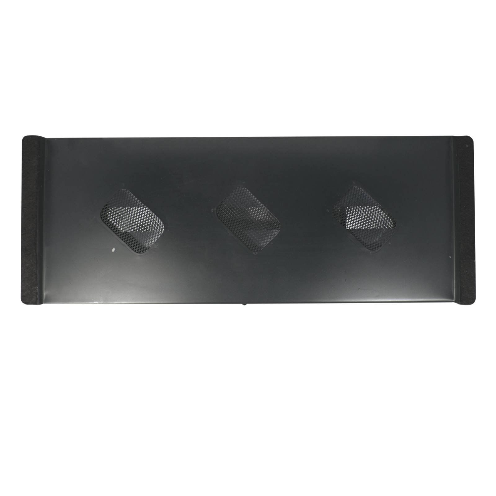 Calefactor de Panel infrarrojo Metálico para Escritorio, Office Wave Under Desk Black de 110W 52x20cm, Mod: 308CS-Ne