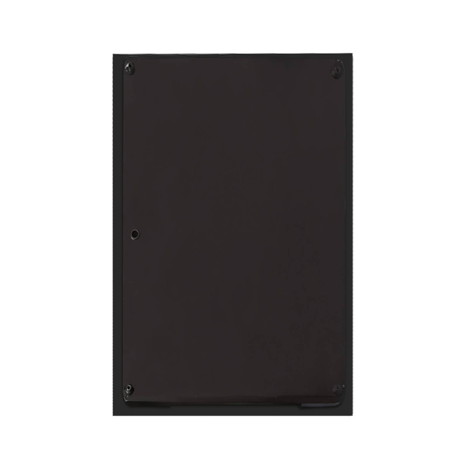 Calefactor de Panel infrarrojo en Cristal Vertical para Pared, Miami Wave Black Devil de 550W 60x90cm, Mod: 343CaSol-N3v