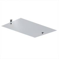Calefactor De Panel Infrarrojo En Aluminio Para Techo, Ontario Wave White Cloud De 165W 59X29Cm, Mod: 380Casol-Tb