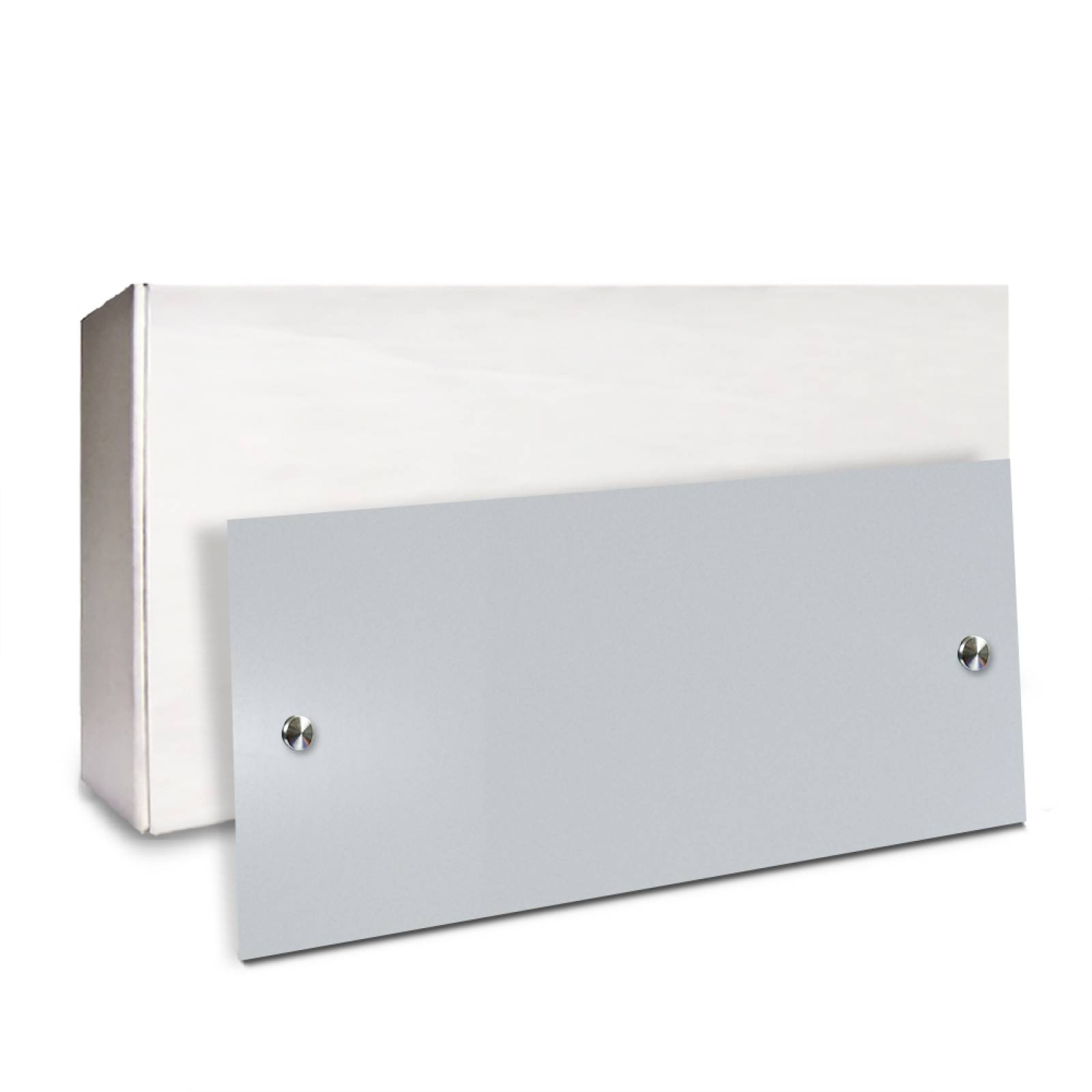 Calefactor de Panel infrarrojo en Aluminio para Techo, Ontario Wave White Cloud de 165W 59x29cm, Mod: 380CaSol-TB