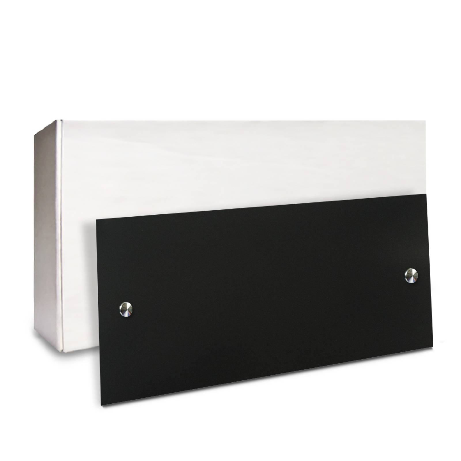 Calefactor de Panel infrarrojo en Aluminio para Techo, Ontario Wave Black Cloud de 165W 59x29cm, Mod: 380CaSol-TN