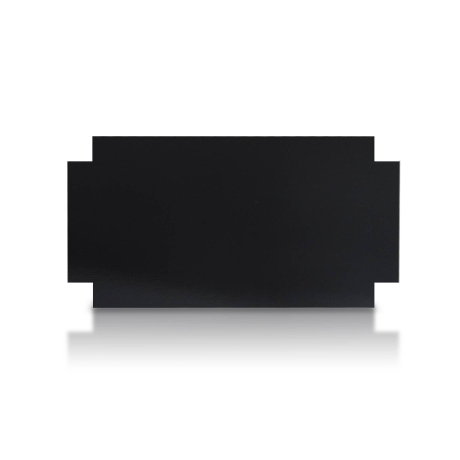 Aislante Cerámico Protector Térmico para Pared de 52 x 20 cm Negro, Mod: 3PTPNe