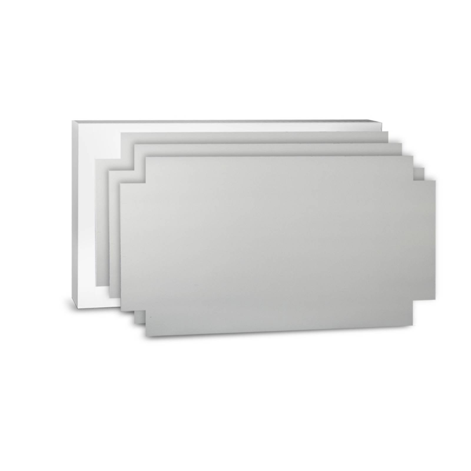 Aislante Cerámico Protector Térmico para Pared de 52 x 20 cm Blanco, Paquete 3 Piezas, Mod: 3PTPP3Bl