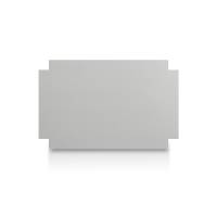 Aislante Cerámico Protector Térmico Para Pared De 55 X 35 Cm Blanco, Mod: 5Ptpbl