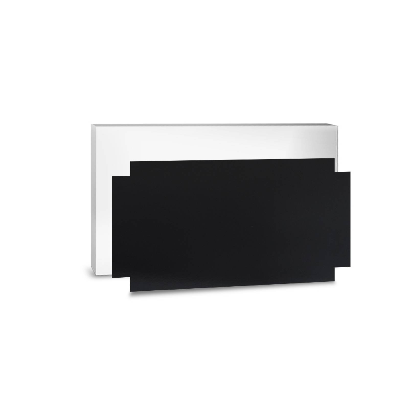 Aislante Cerámico Protector Térmico para Pared de 55 x 35 cm Negro, Mod: 5PTPNe