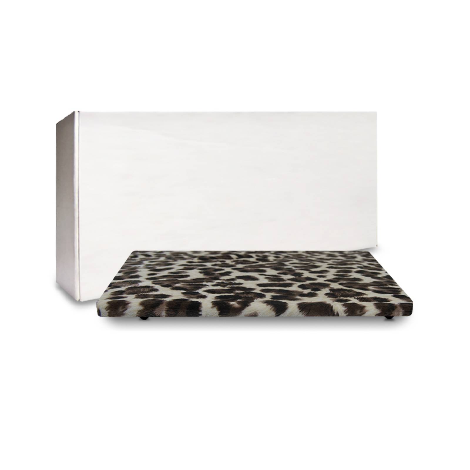 Cama Calefaccionada para Gatos y Mascotas, Pet Wave Pet Lover Black Leopard de 32/48ºC 38/76W 50x40cm, Mod: 2CSPLBL