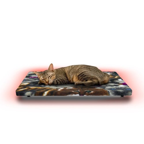 Cama Calefaccionada para Gatos y Mascotas, Pet Wave Pet Lover Kitten de 32/48ºC 38/76W 50x40cm, Mod: 2CSPLKi