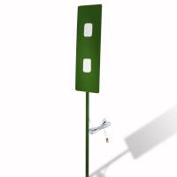 Estaca Calefactora Infrarroja Para Plantas De Cultivo Y Animales De Corral, Wild Wave Stake Flat Verde De 55W, 48X15 Cm Vástago 68 Cm, Mod: 5Cssfve