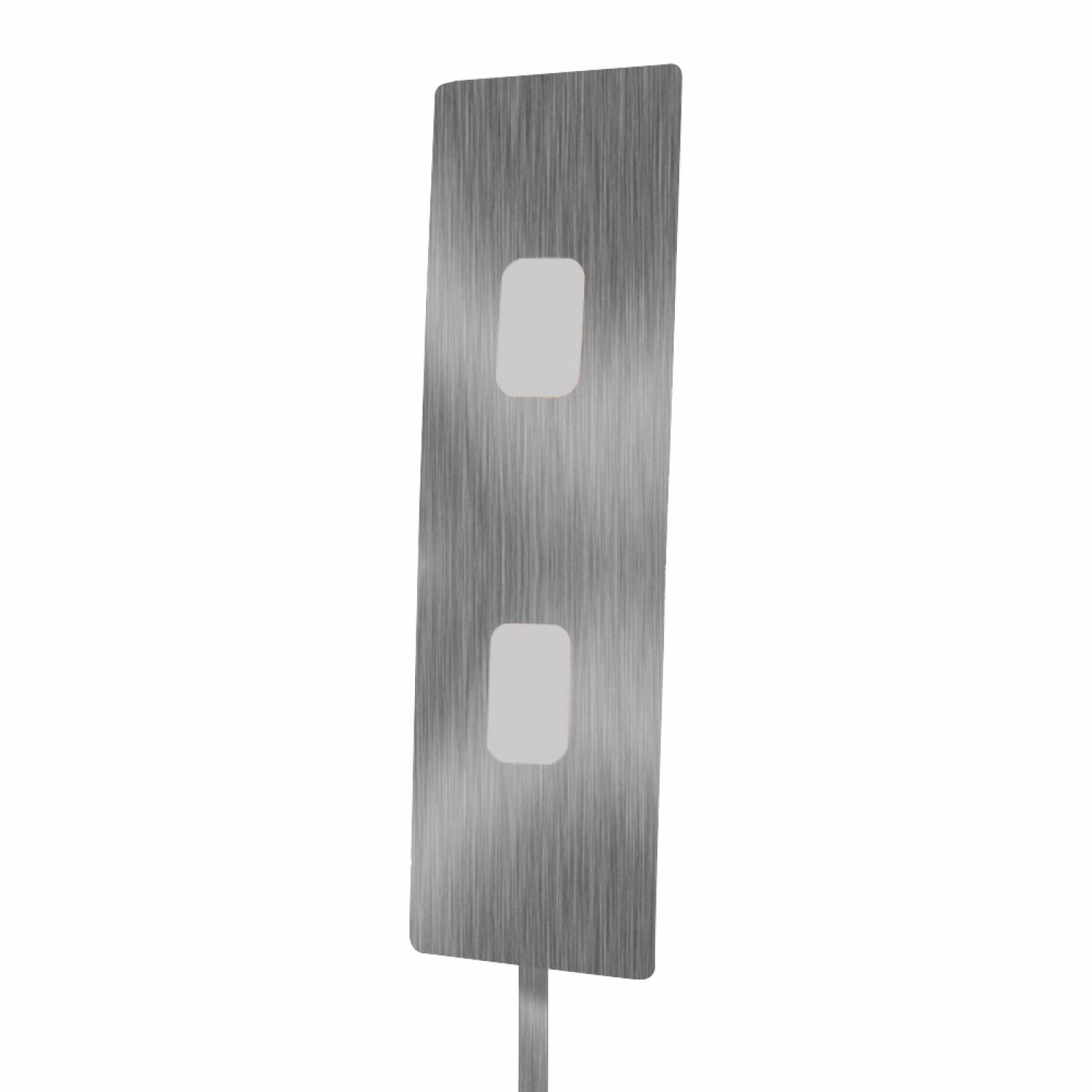 Estaca Calefactora infrarroja para Plantas de Cultivo y Animales de Corral, Wild Wave Stake Flat Inoxidable de 110W, 48x15 cm Vástago 68 cm, Mod: 6CSSFAI