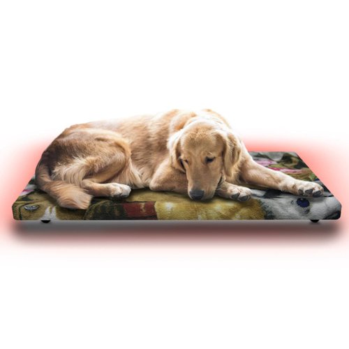 Cama Calefaccionada para Perros y Mascotas, Pet Wave Pet Lover Puppies de 32/48ºC 76/152W 50x80cm, Mod: 3CSPLPu