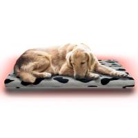 Cama Calefaccionada Para Perros Y Mascotas, Pet Wave Pet Lover White Cow De 32/48ºC 76/152W 50X80Cm, Mod: 3Csplwc