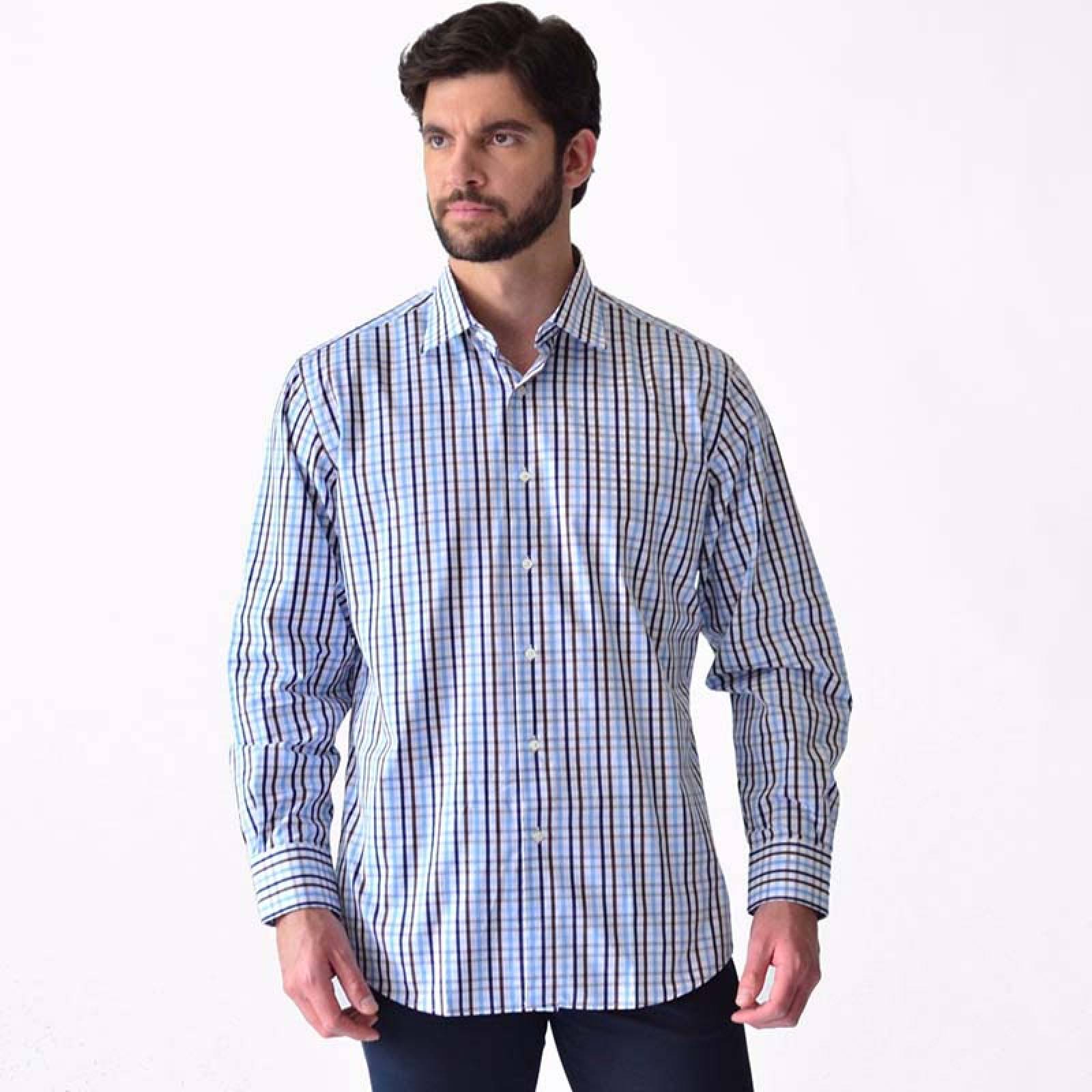 Camisa de vestir formal casual Colores Hombre XL