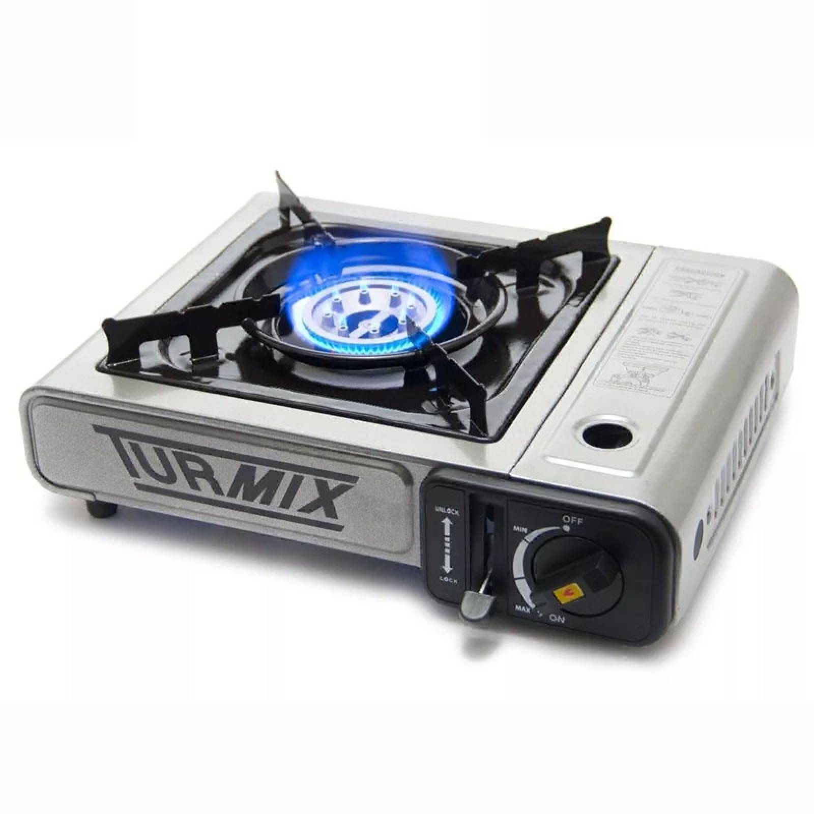 Parrilla Electrica Estufa Turmix Portatil Sin Cartucho De Gas