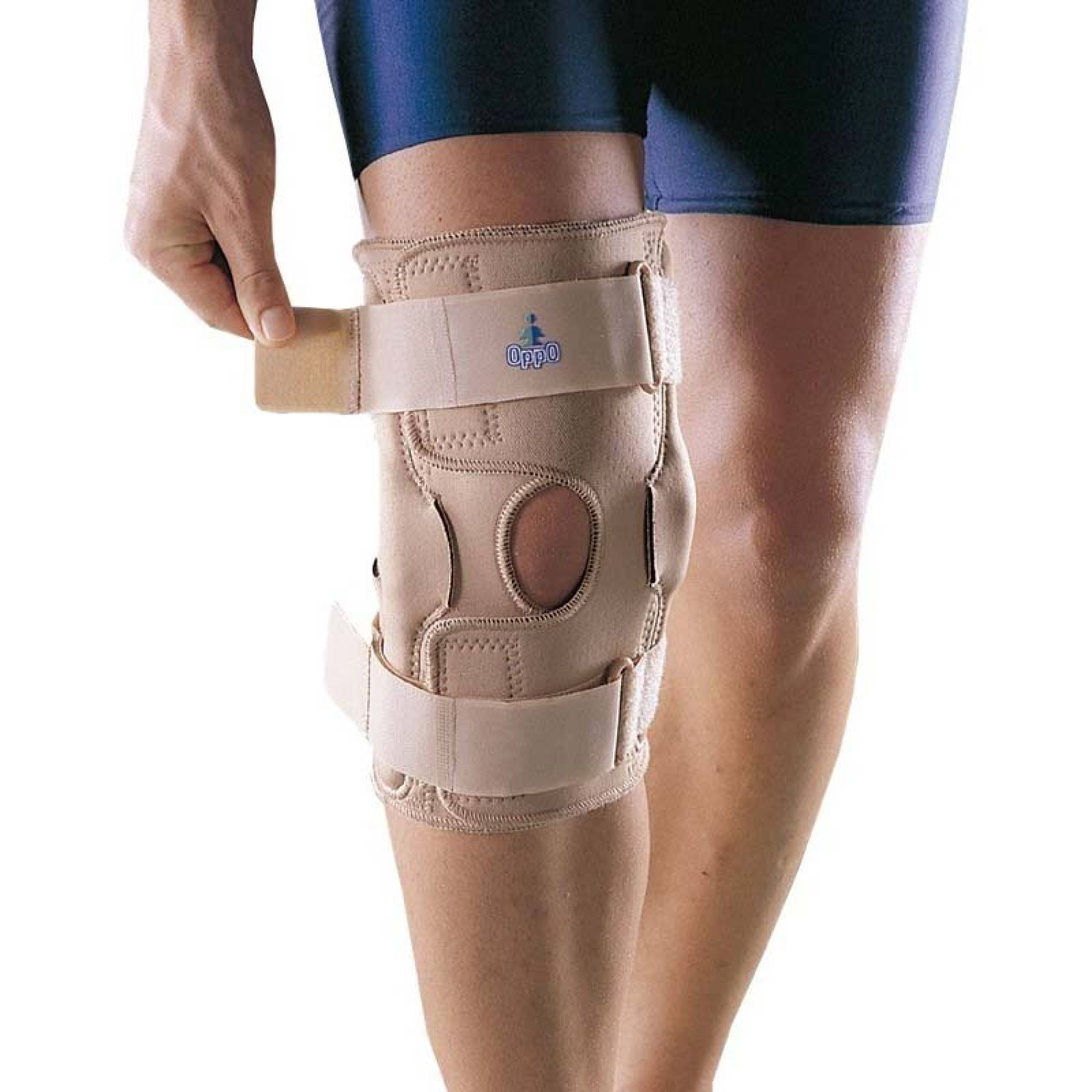 Rodillera Mecanica Abierta Post-operatoria Neopreno Oppo Extra Grande