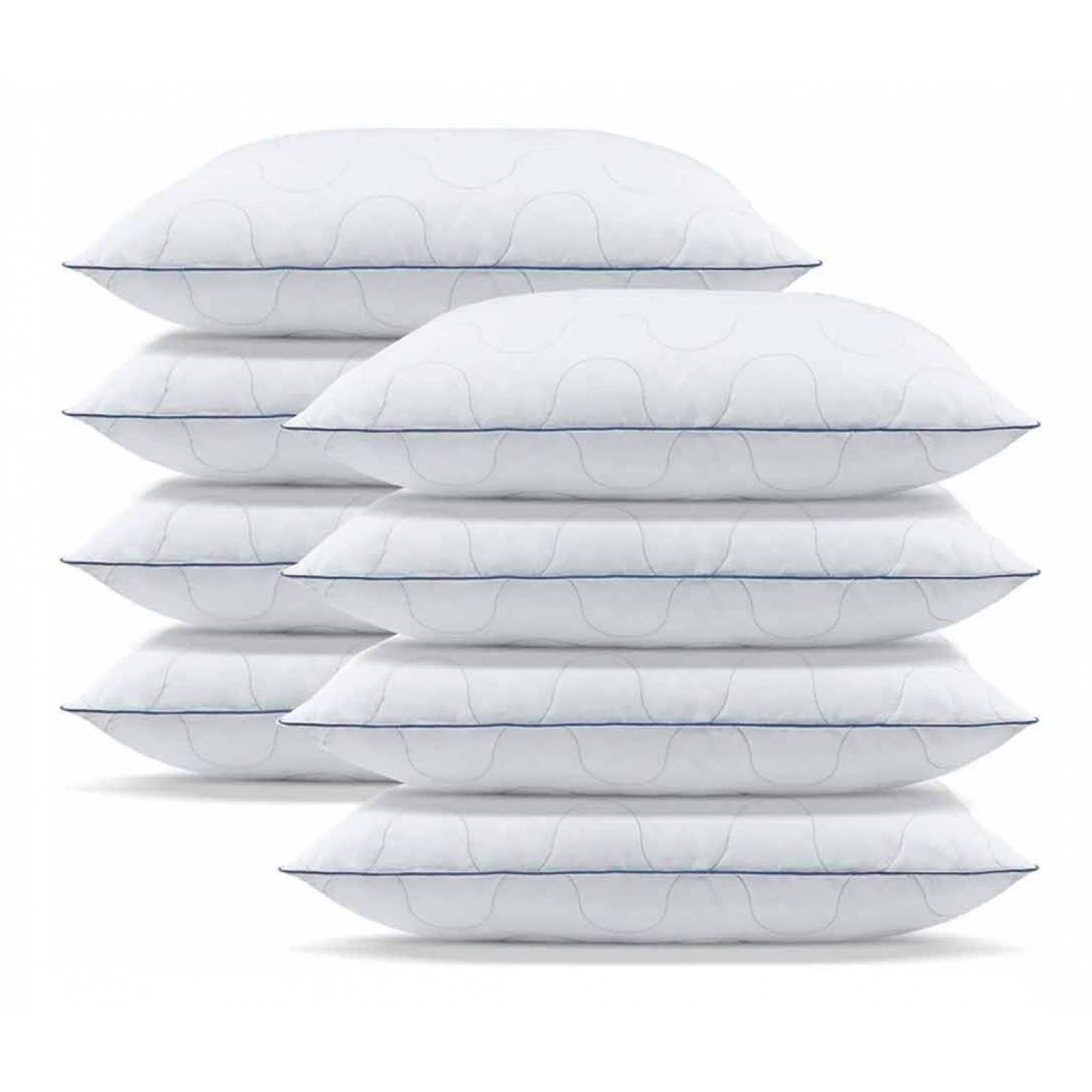 Kit 8 Almohadas Dream Care Estandar Firme