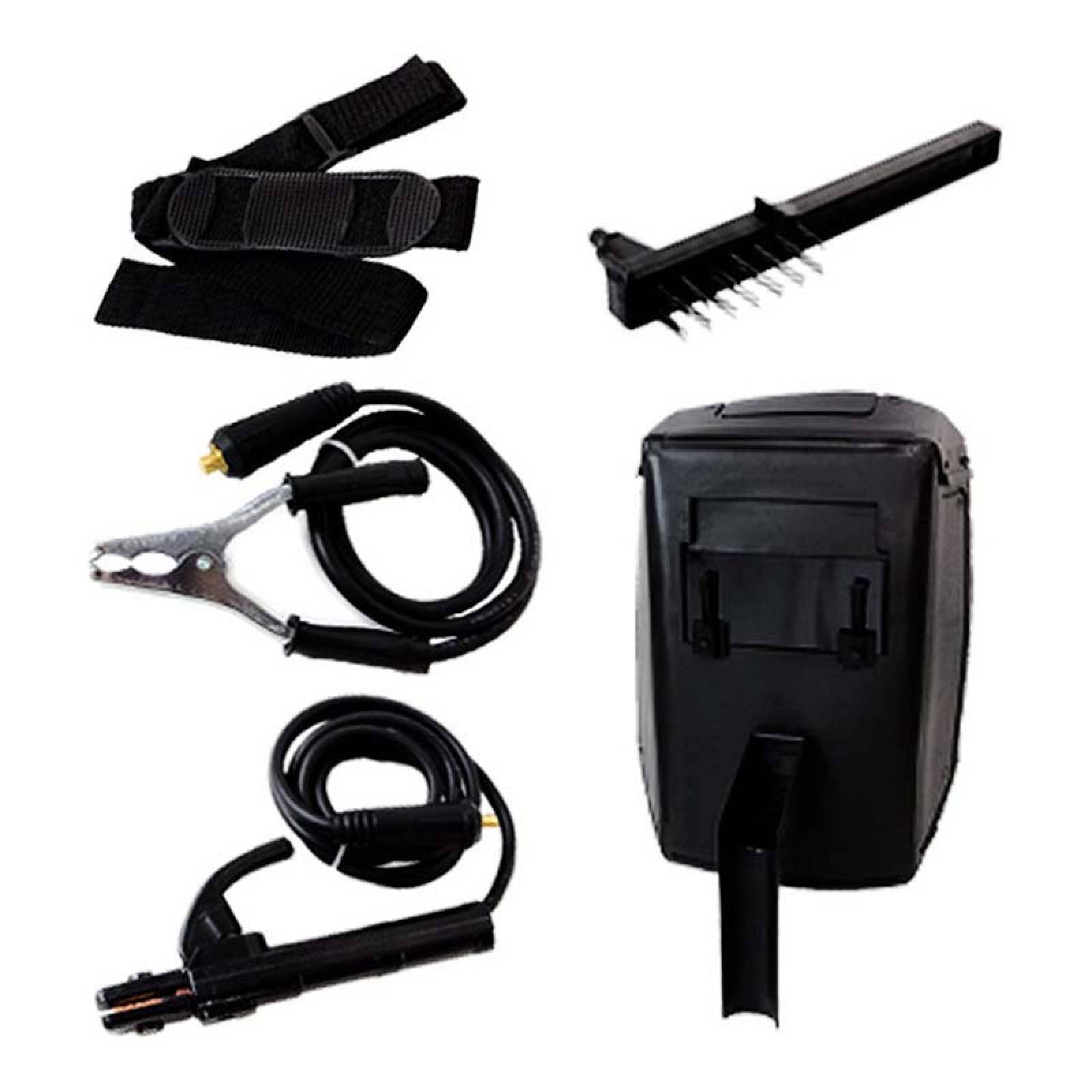 Soldadora Inversora 200 Amp + Careta ElectrÃ³nica 110v Aguila + Esmeril 7 discos