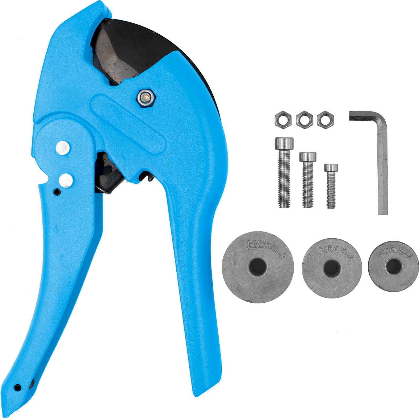 Termofusora 600 W para Tubo Plus PPR con Estuche Dados 20 25 y 32 mm Pinza Cortadora Tubo Gutstark