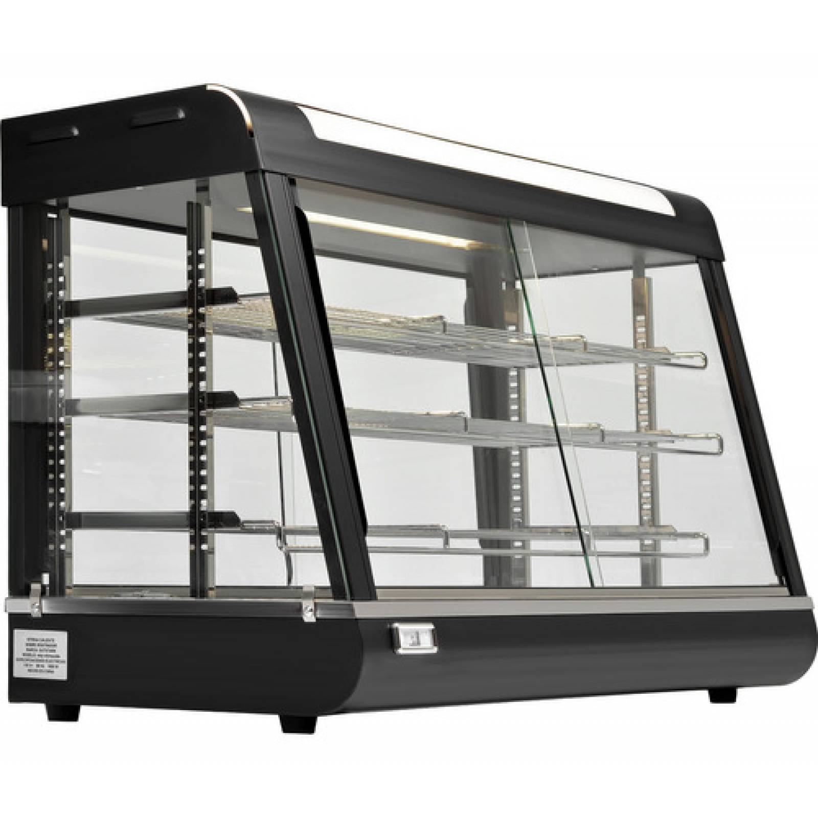 Vitrina Exhibidor Sobre Mostrador Alimentos Calientes