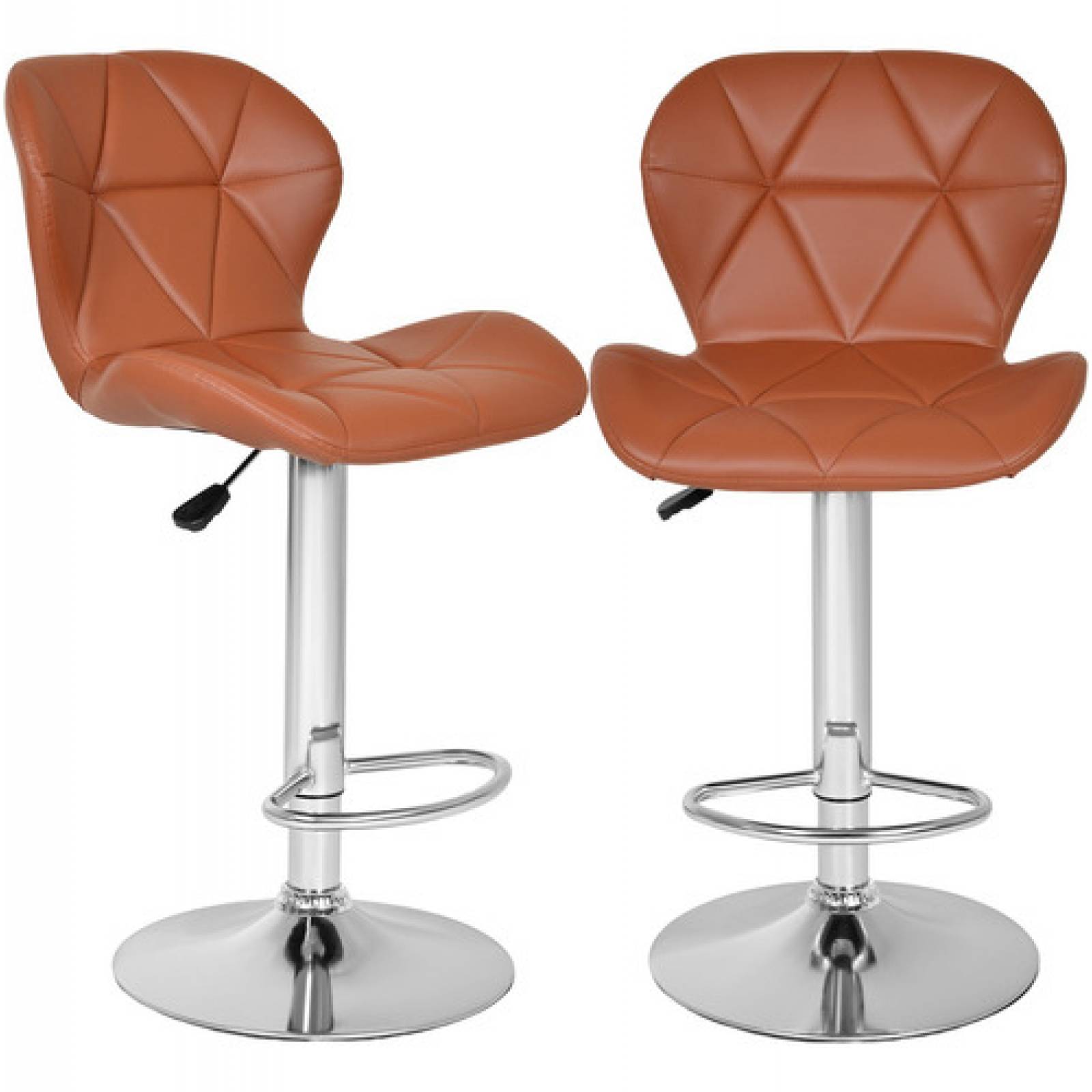 Set 2 Bancos Respaldo Barra Silla Cocina Bar Desayunador