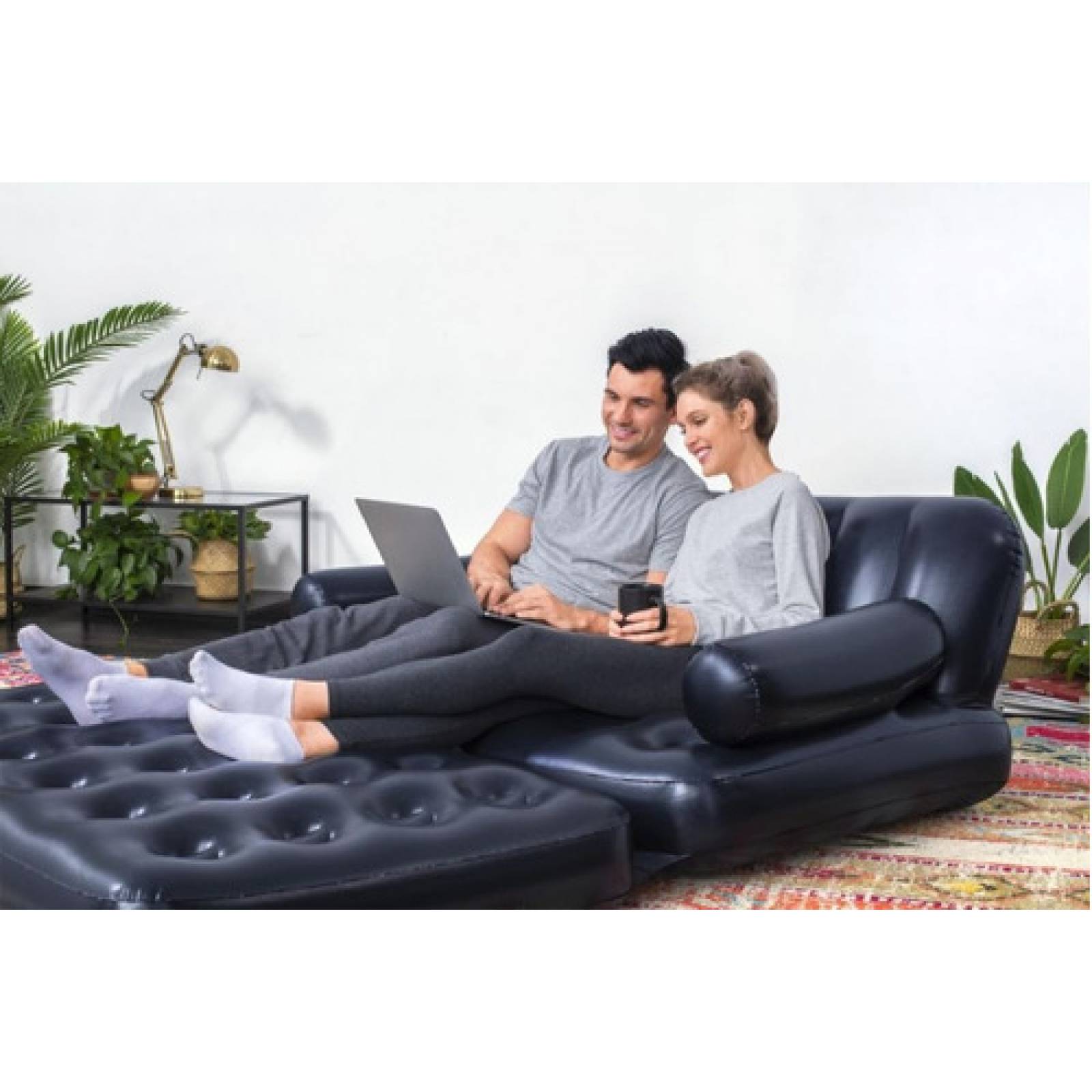 Sillon Inflable Sofá Cama Multiusos 5 En 1 Bestway