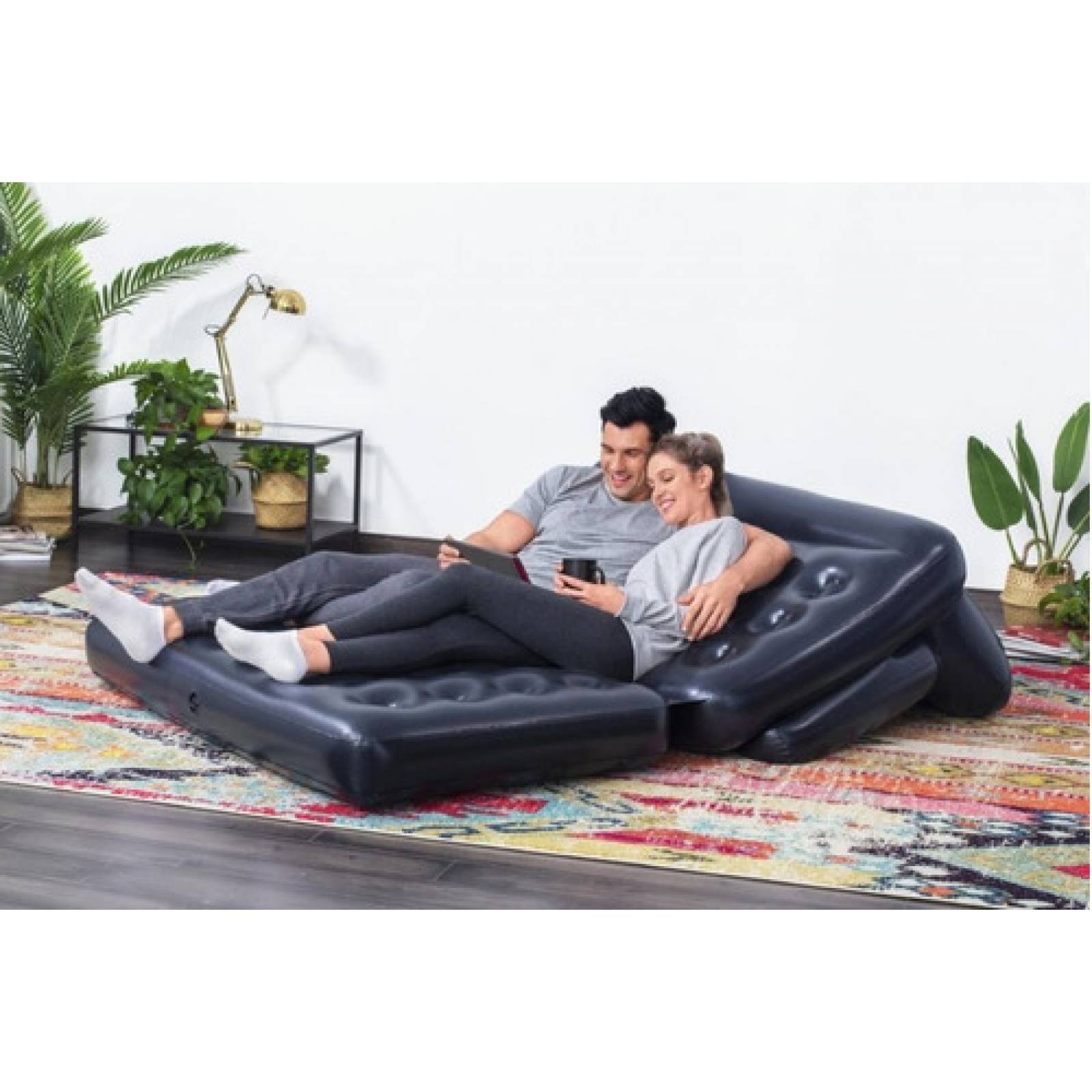 Sillon Inflable Sofá Cama Multiusos 5 En 1 Bestway