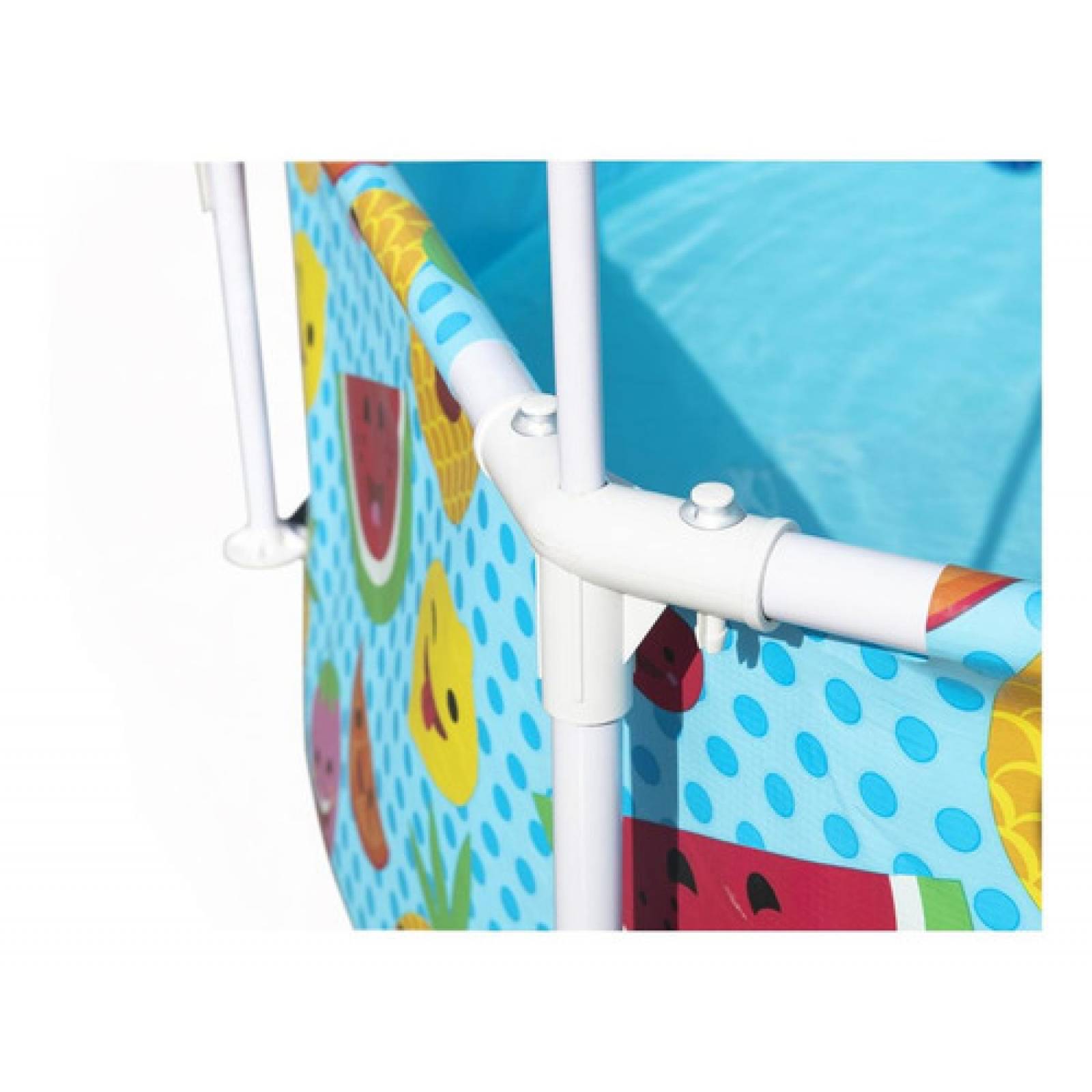 Alberca Estructural Redonda Bestway con Capacidad de 1688 Litros Toldo