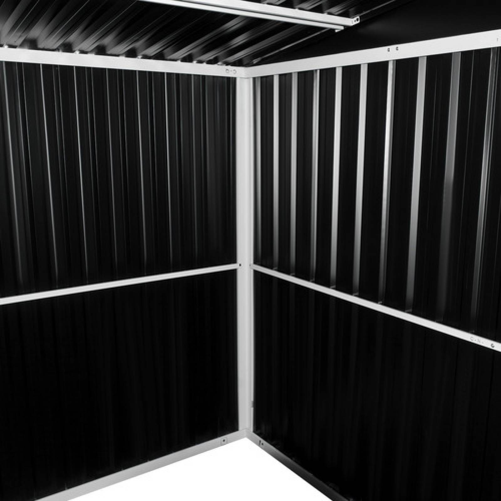 Bodega Cobertizo Exterior Contenedor Metalico 264x193x187cm.