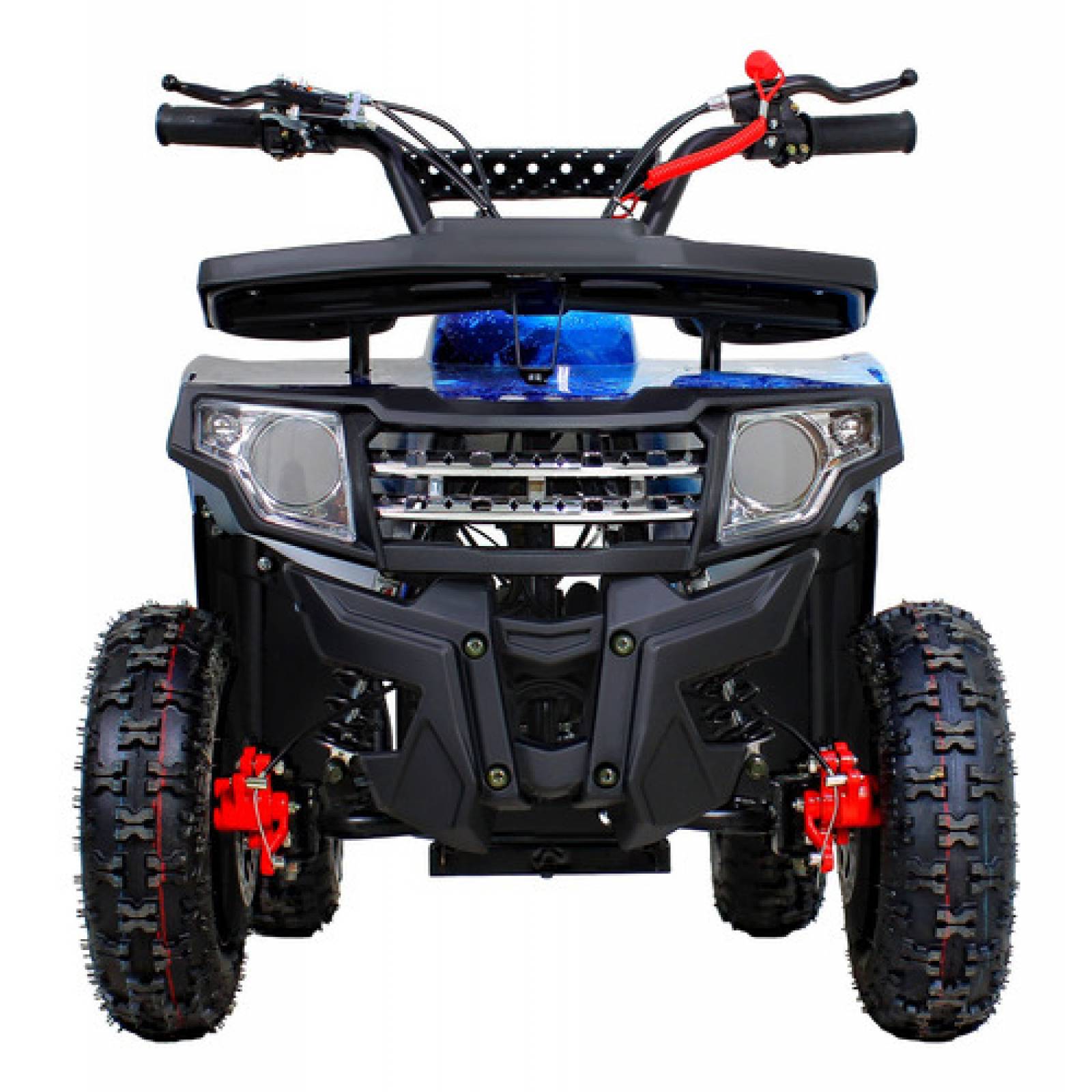 Mini Cuatrimoto Atv Niños Montable 49cc Motor Gasolina Azul