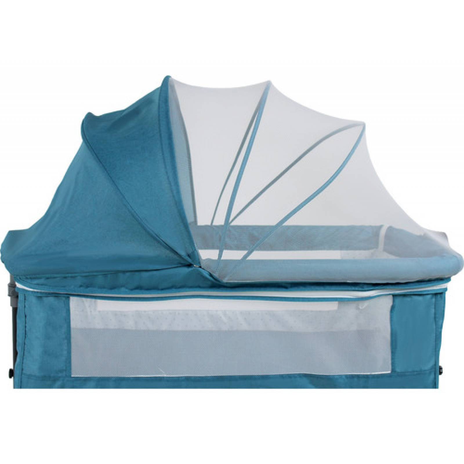 Cuna Cama Colecho Cambiador Bebe Mosquitero Ruedas 3 En 1 Azul