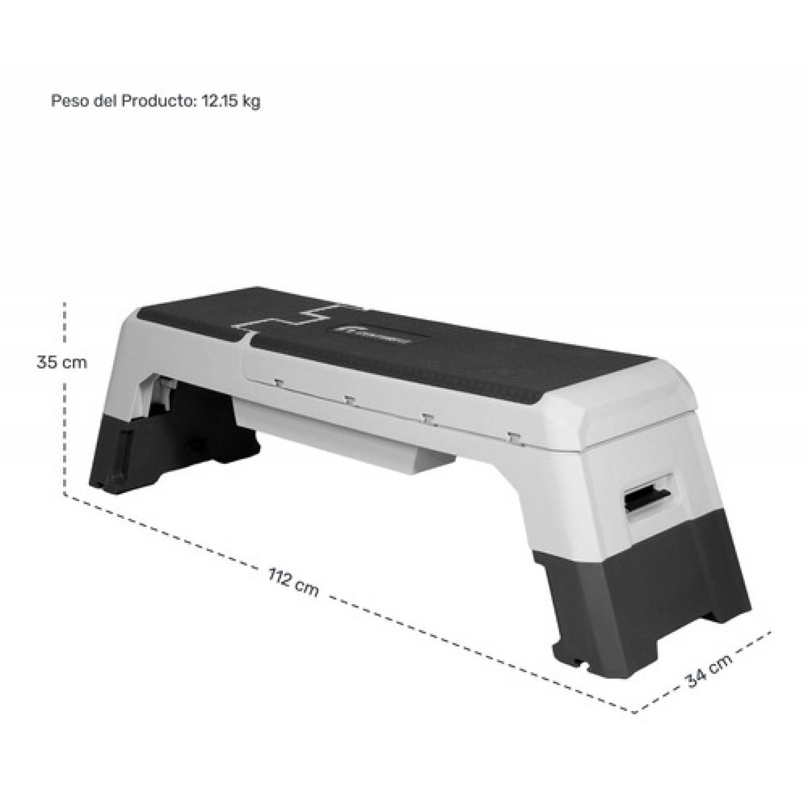Banco Step Fitness Gym Multiposicion Fitness 3 Niveles
