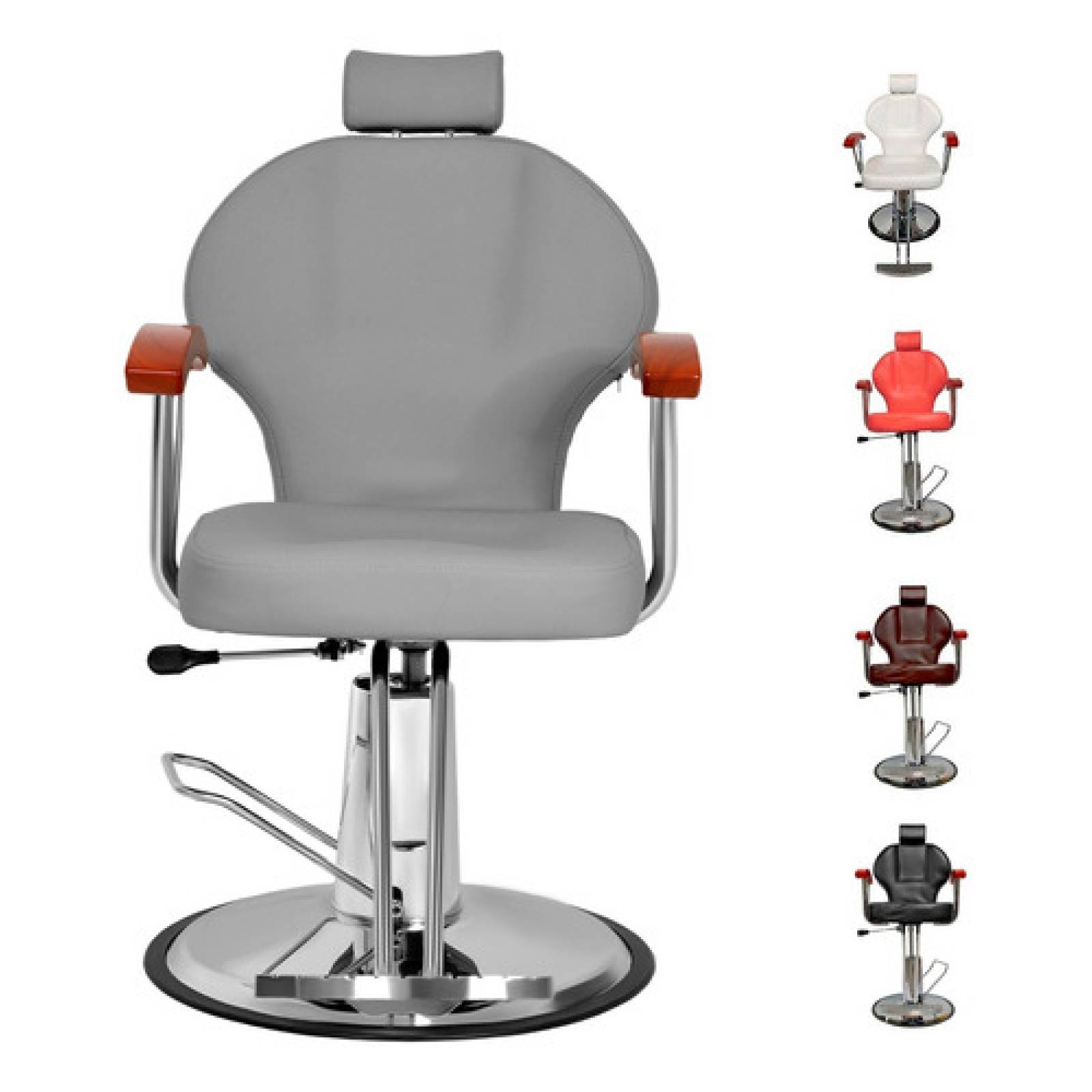 Silla Barberia Sillon Hidraulico Salon Reclinable Estilista