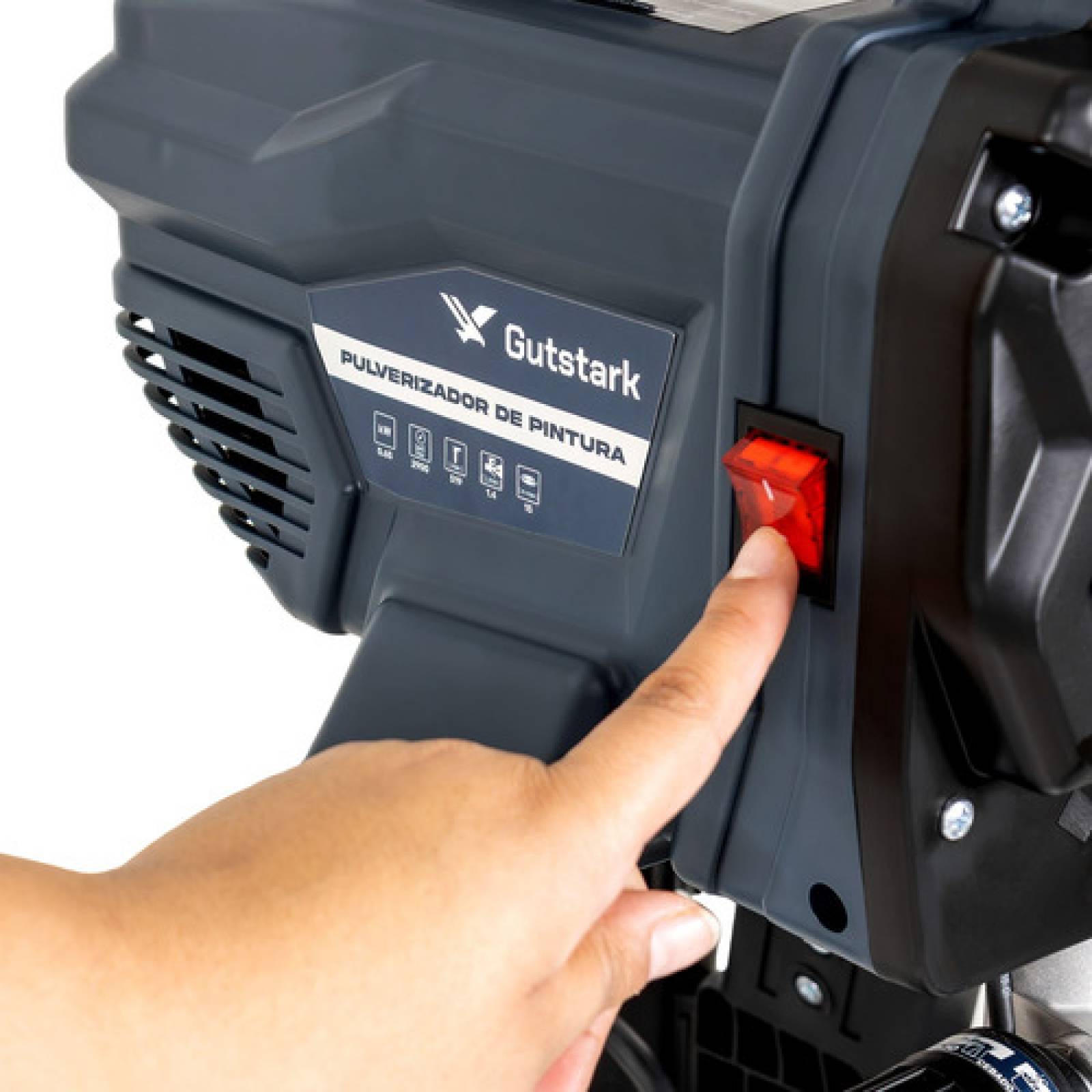 Pulverizador Pintura Industrial Electrica 17lts Sin Aire.