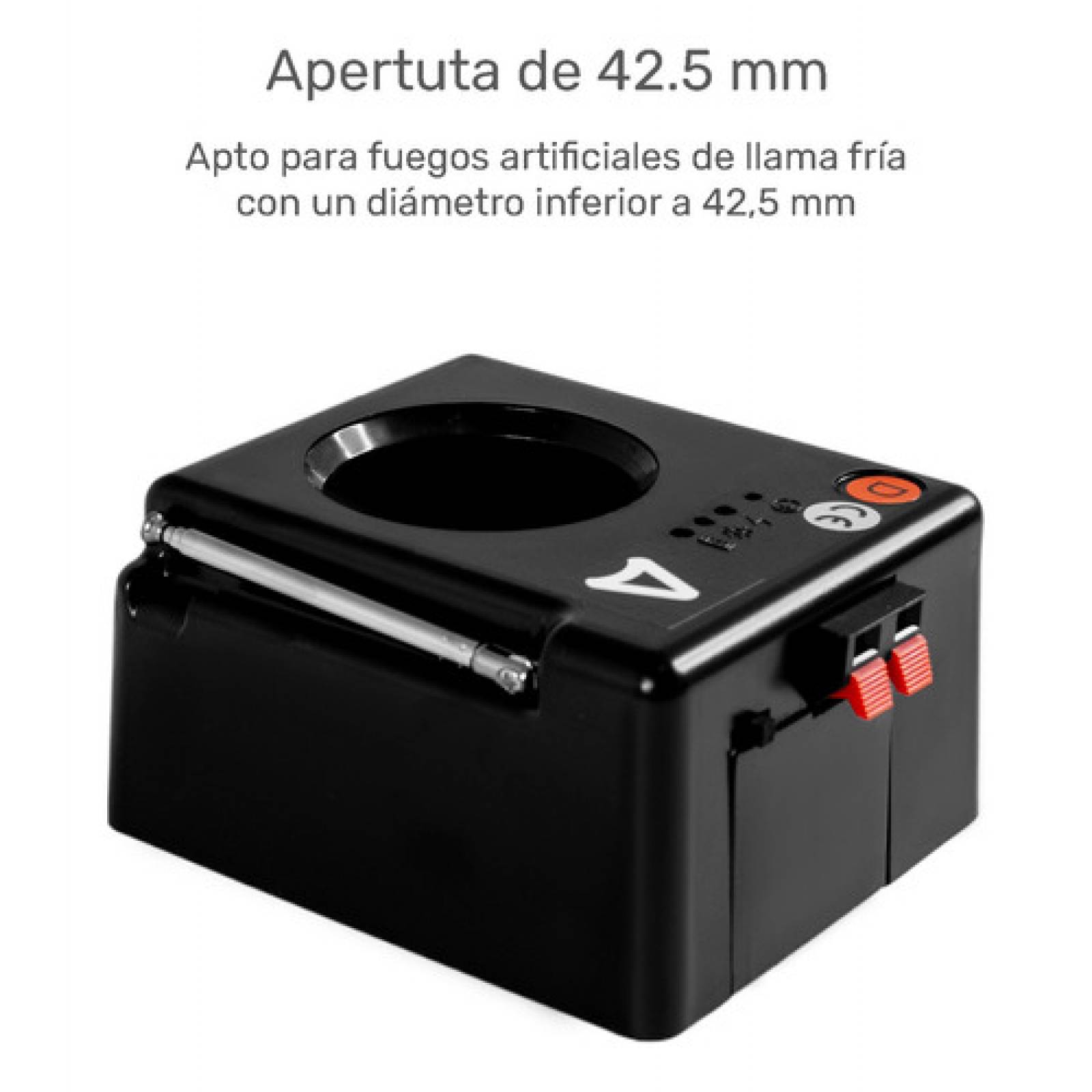 Detonadores Pirotecnia Fria Chisperos Inalambricos 4 Pz