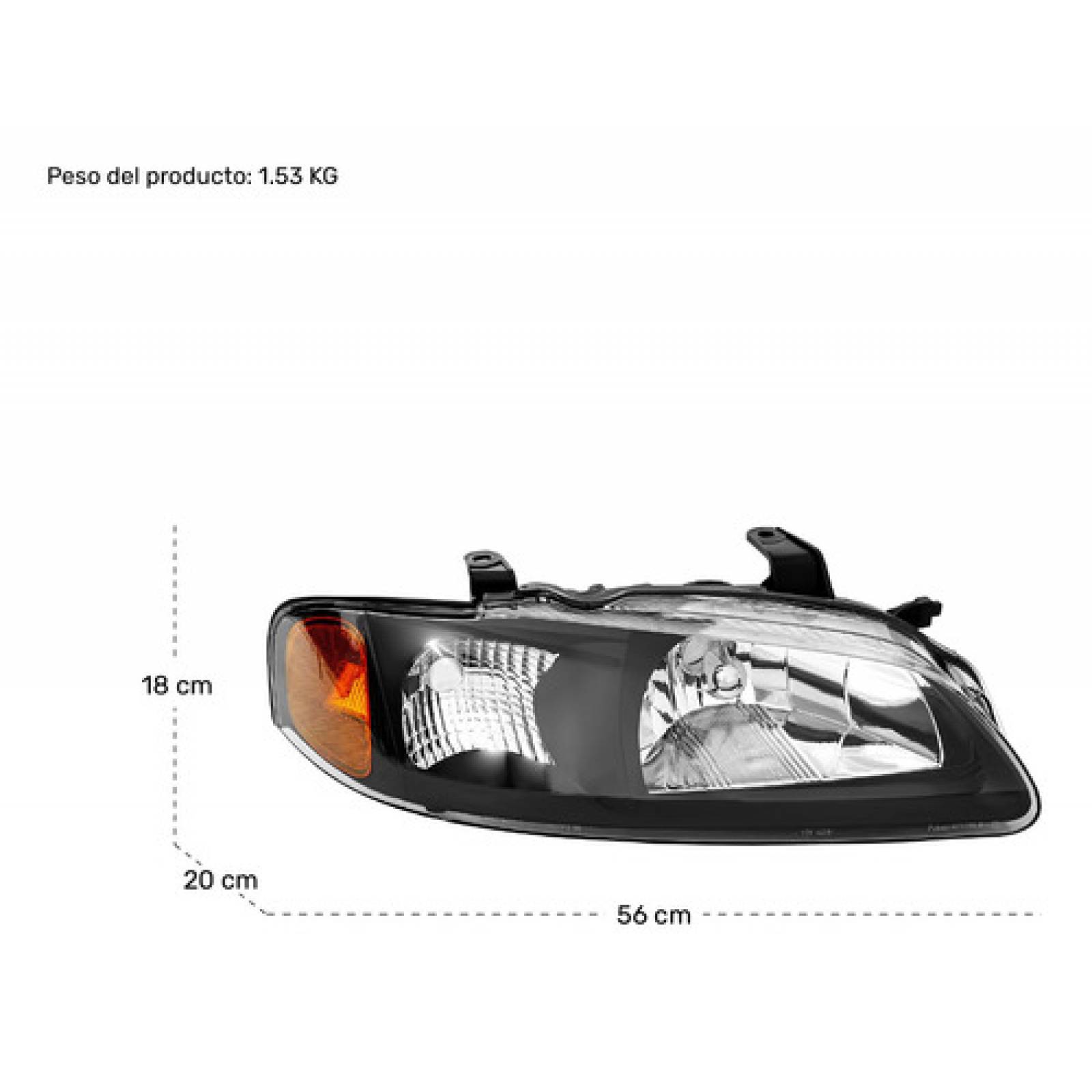 Par Faros Sentra Universal Modelo 2000 2001 2002 2003