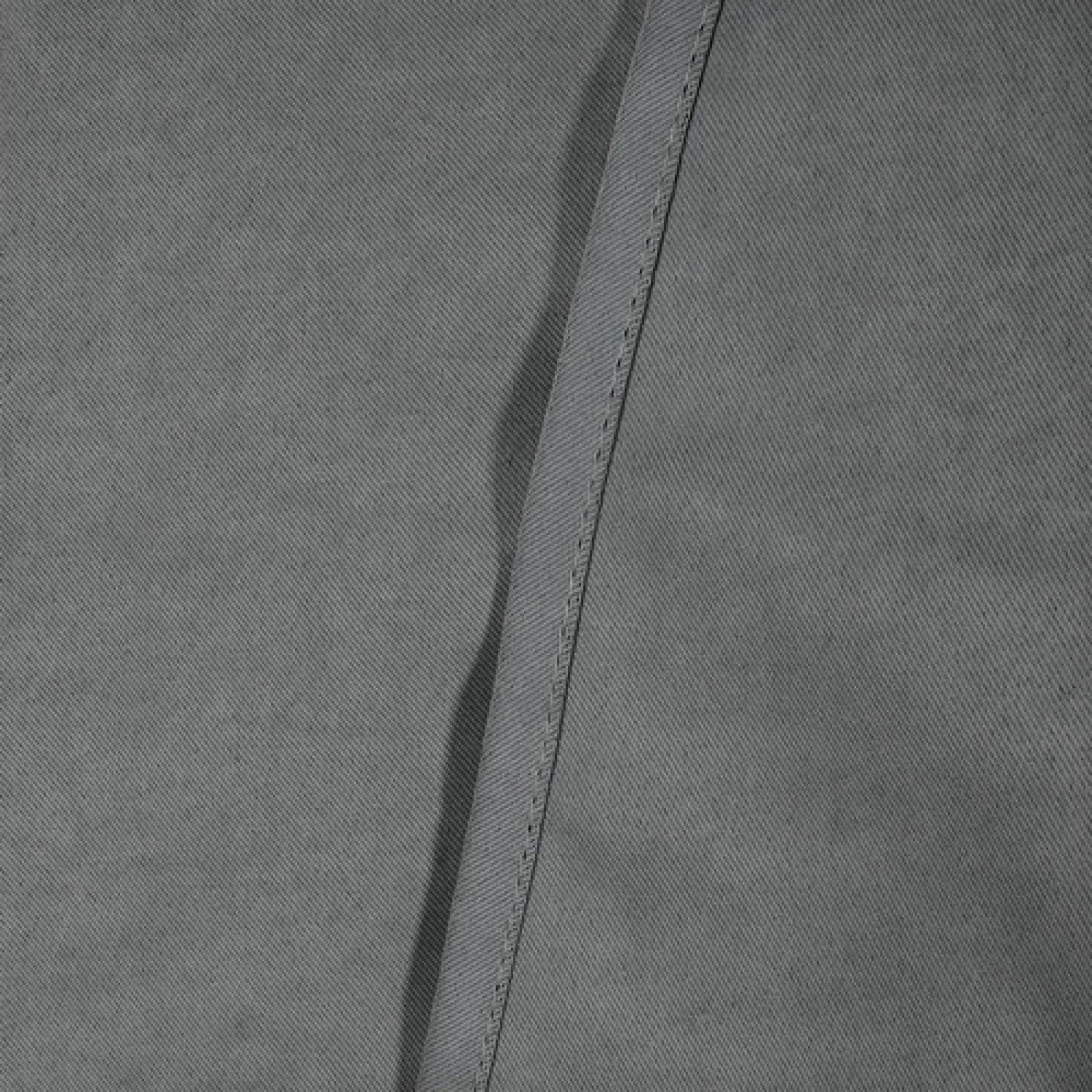 Cortina Blackout Gris Aterciopelado Hogar 274x219cm 2 Piezas