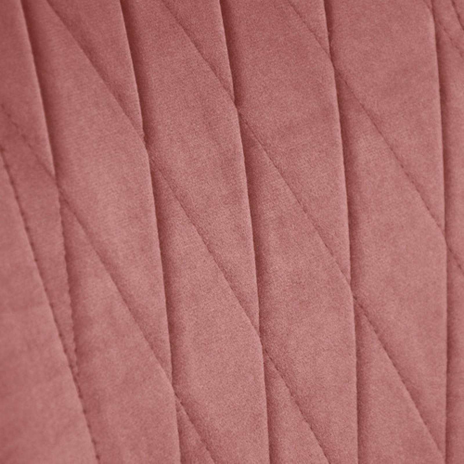 Set 4 Sillas Comedor Tapizadas Terciopelo Elegantes Rosa