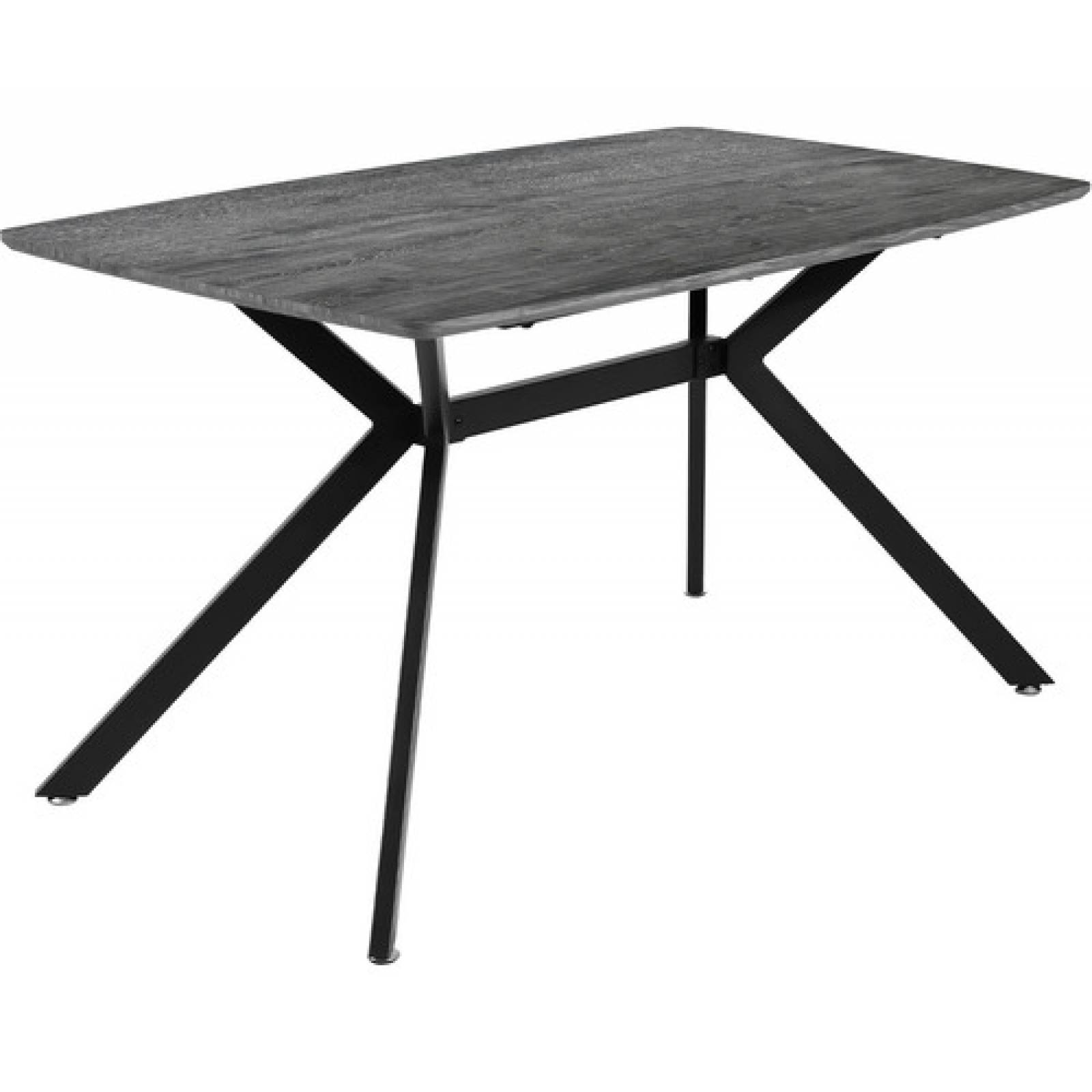 Mesa Comedor Nordico 4 Personas Gris Casa Hogar Lujo 130x80x74