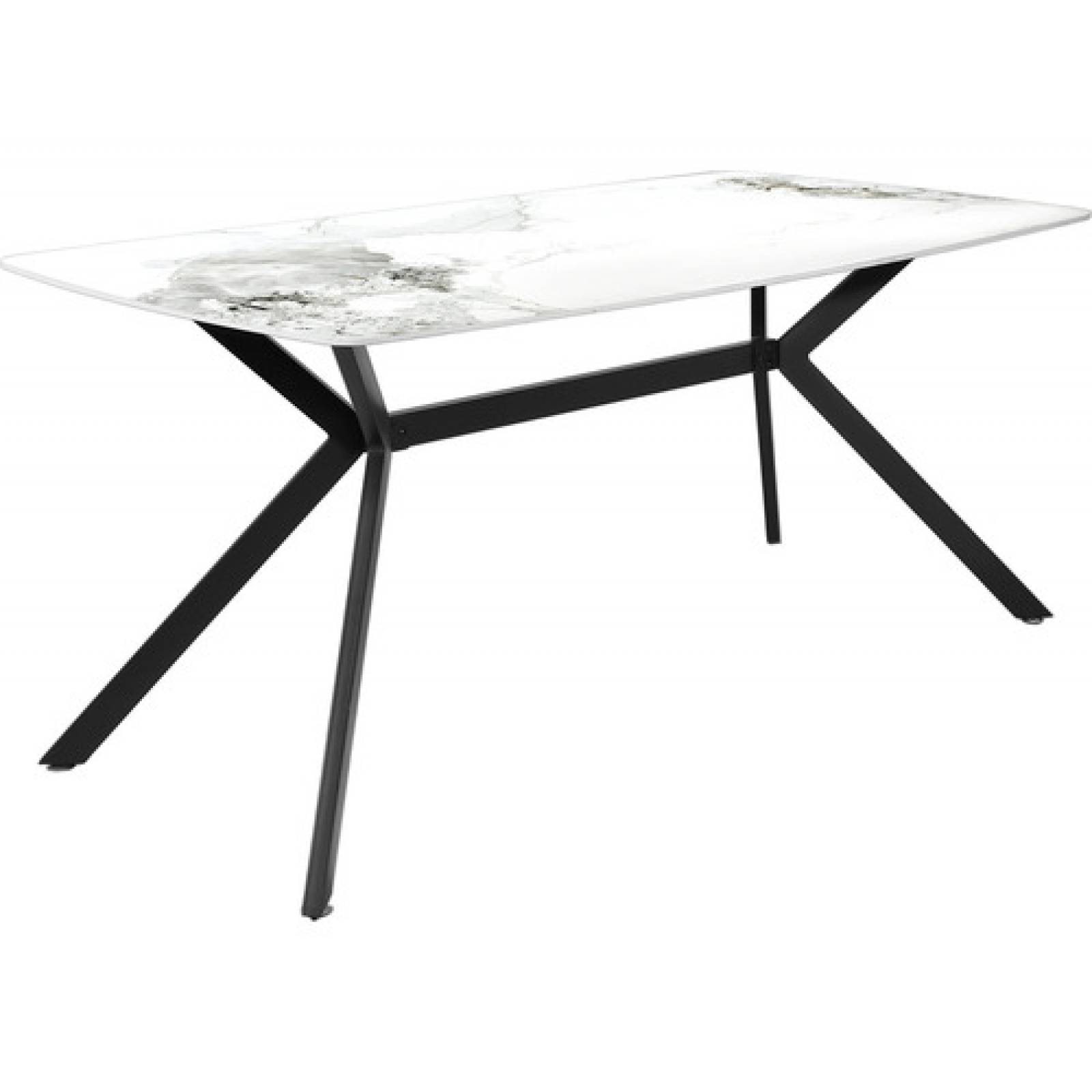 Mesa Comedor 6 Pers Marmol Granito Lujo Premium 162x90x74