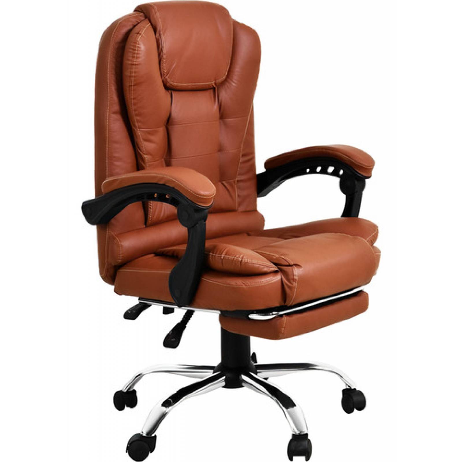 Silla Oficina Masaje Ejecutiva Sillon Masajeador 2 Puntos Cafe