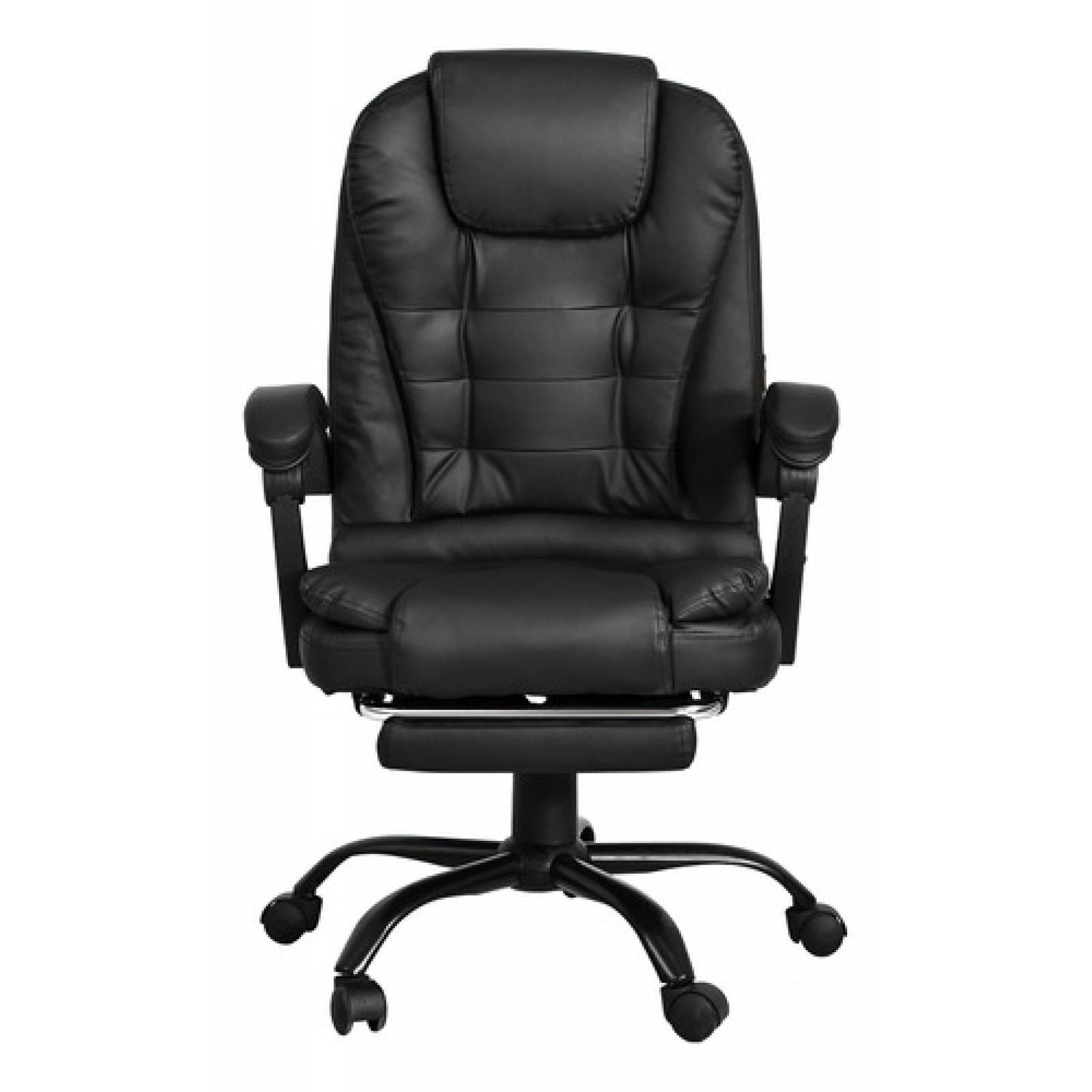Silla Oficina Masaje Ejecutiva Sillon Masajeador 2 Puntos Negra