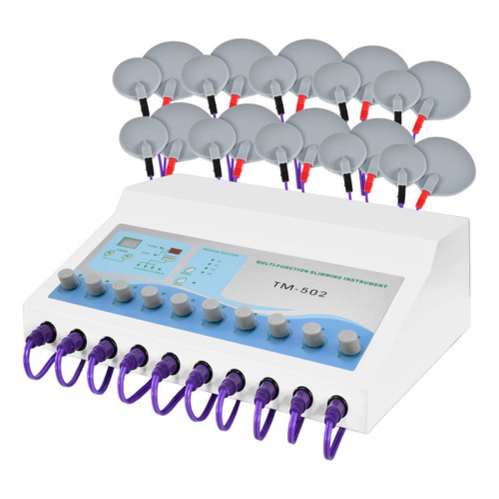 Maquina Electroestimulacion Muscular Terapeutica 20 Parches