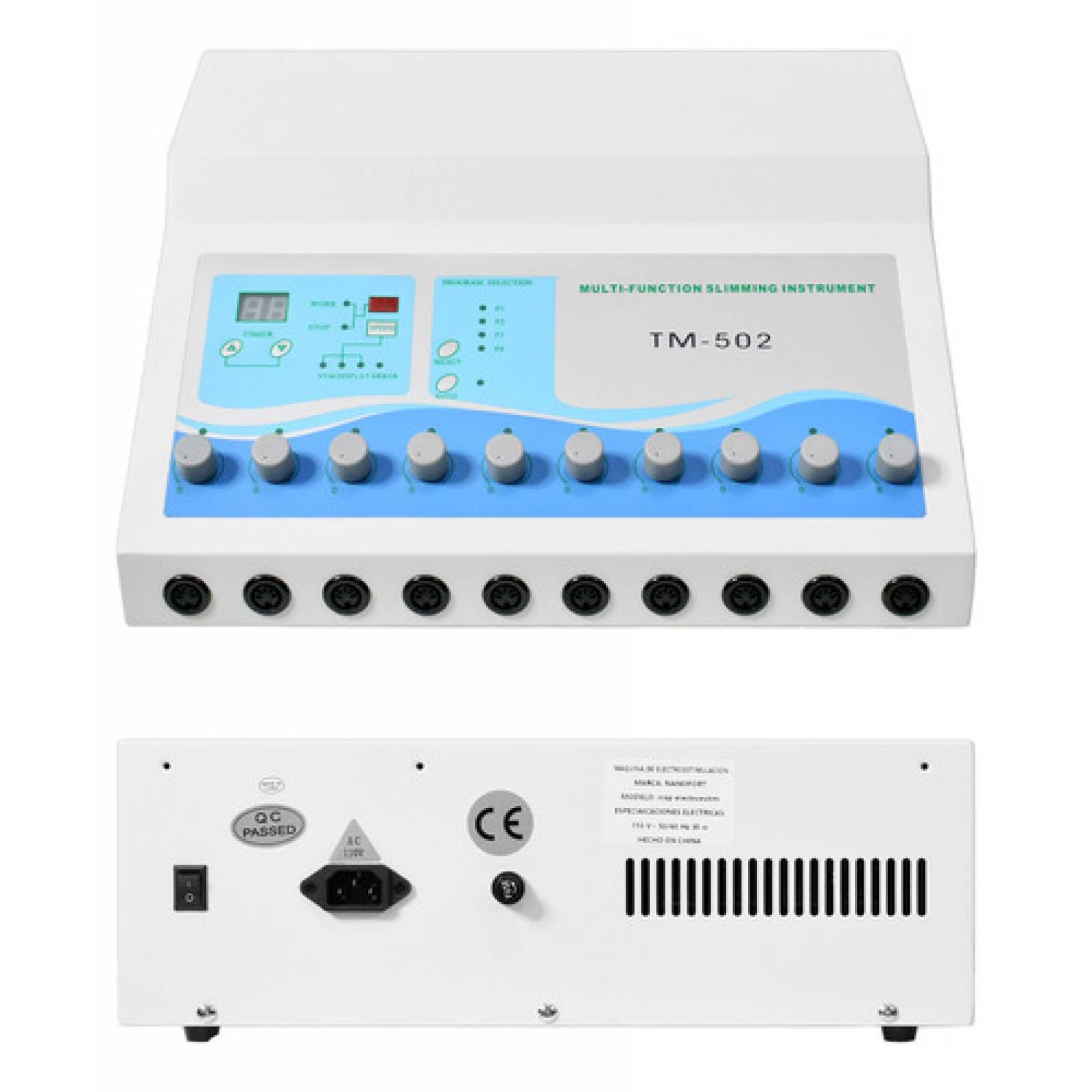 Maquina Electroestimulacion Muscular Terapeutica 20 Parches