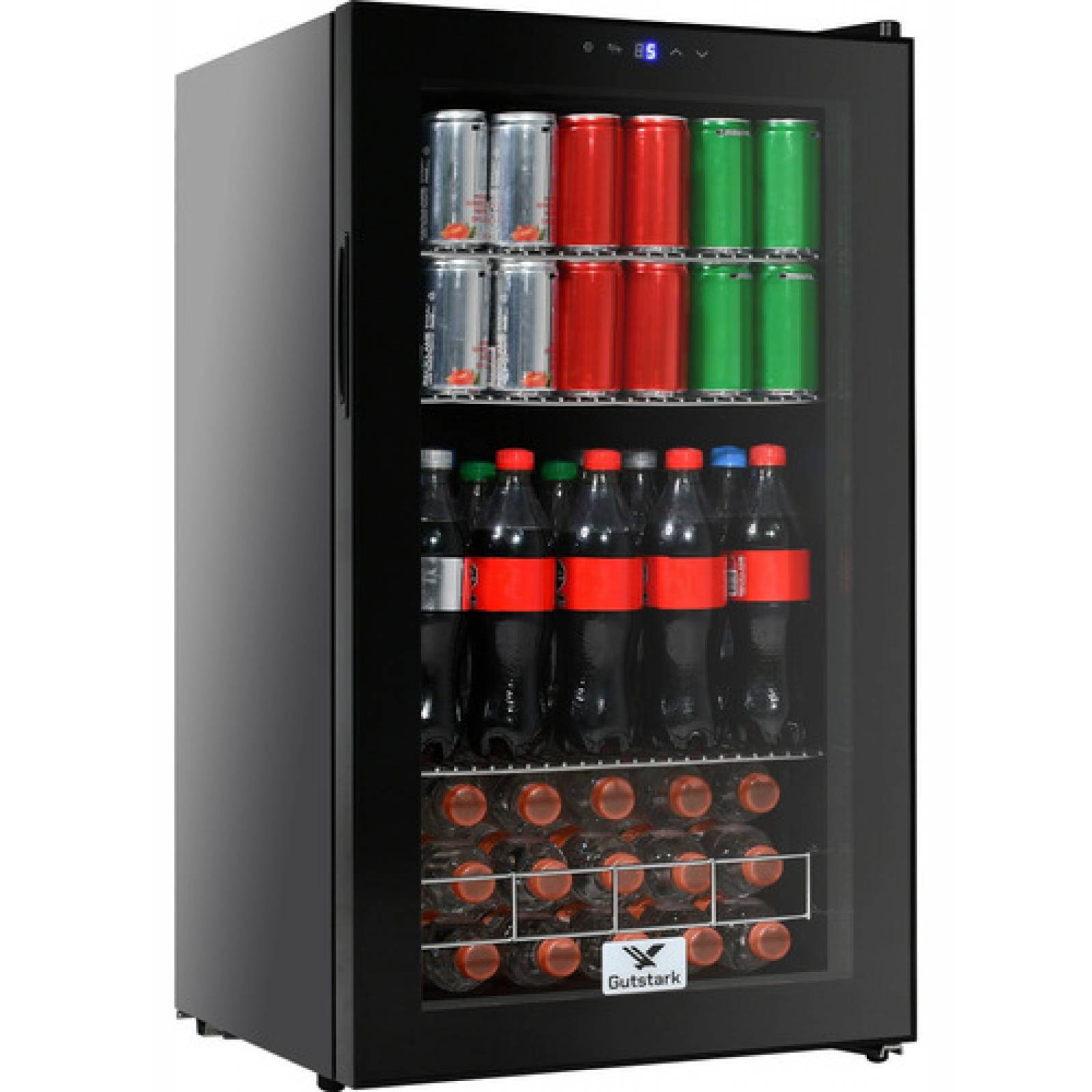 Frigobar Mini Refrigerador 115 Latas Vidrio Templado