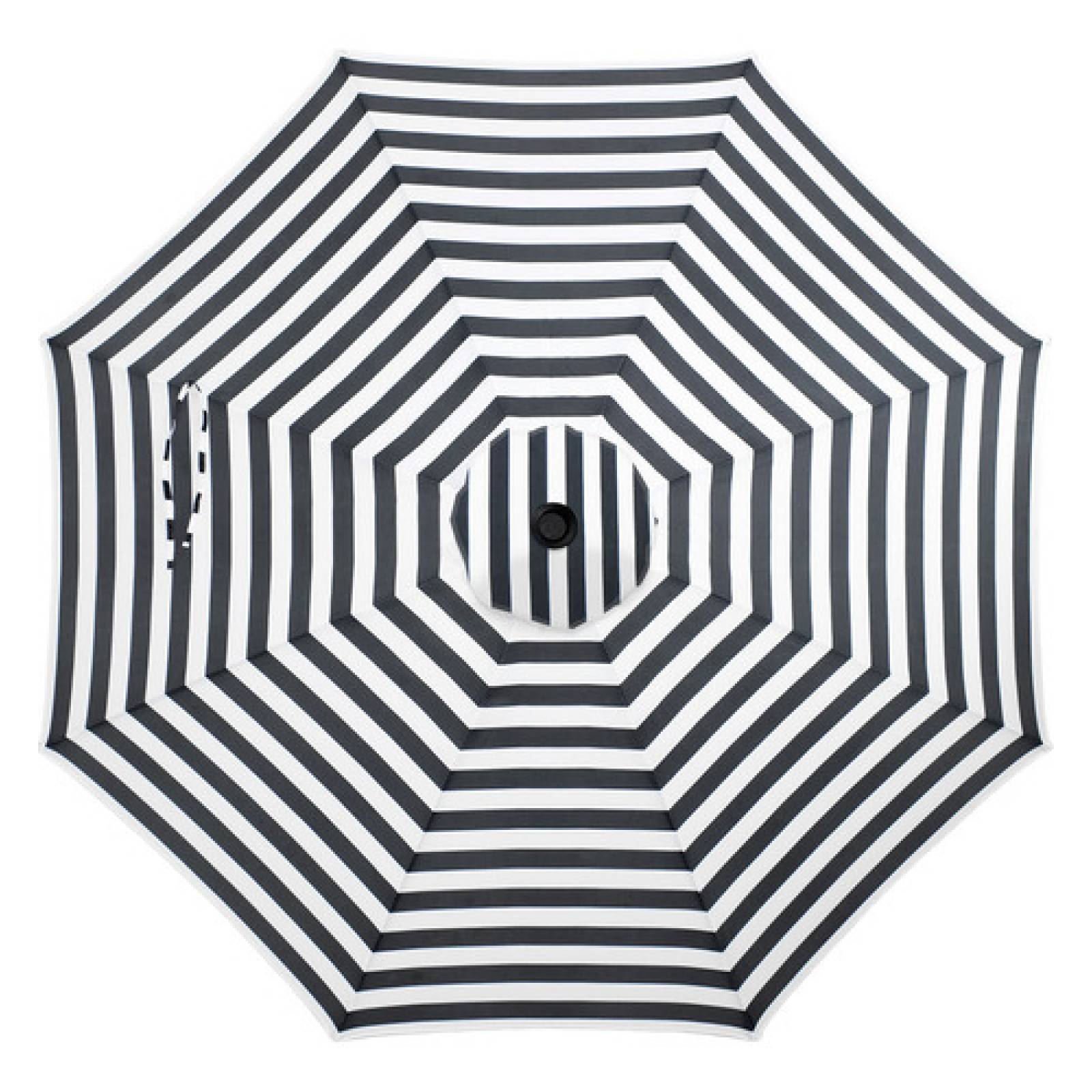 Sombrilla Playa Grande Exterior 2.70m Patio Base Contrapeso.