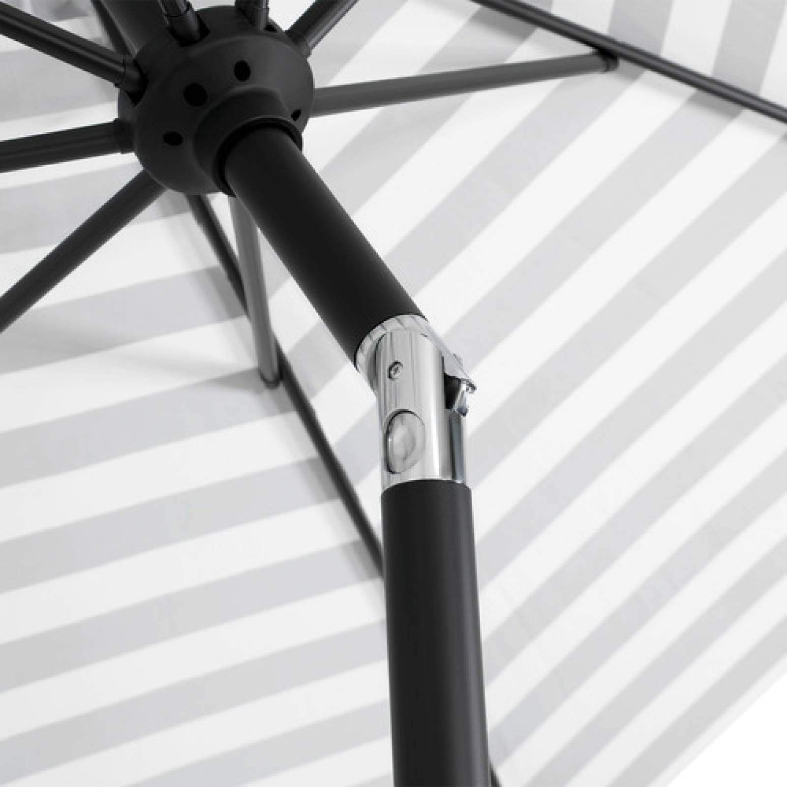 Sombrilla Playa Grande Exterior 2.70m Patio Base Contrapeso.