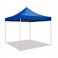 Carpa 3X3 Toldo Plegable Reforzado Impermeable Azul Jardin Exterior