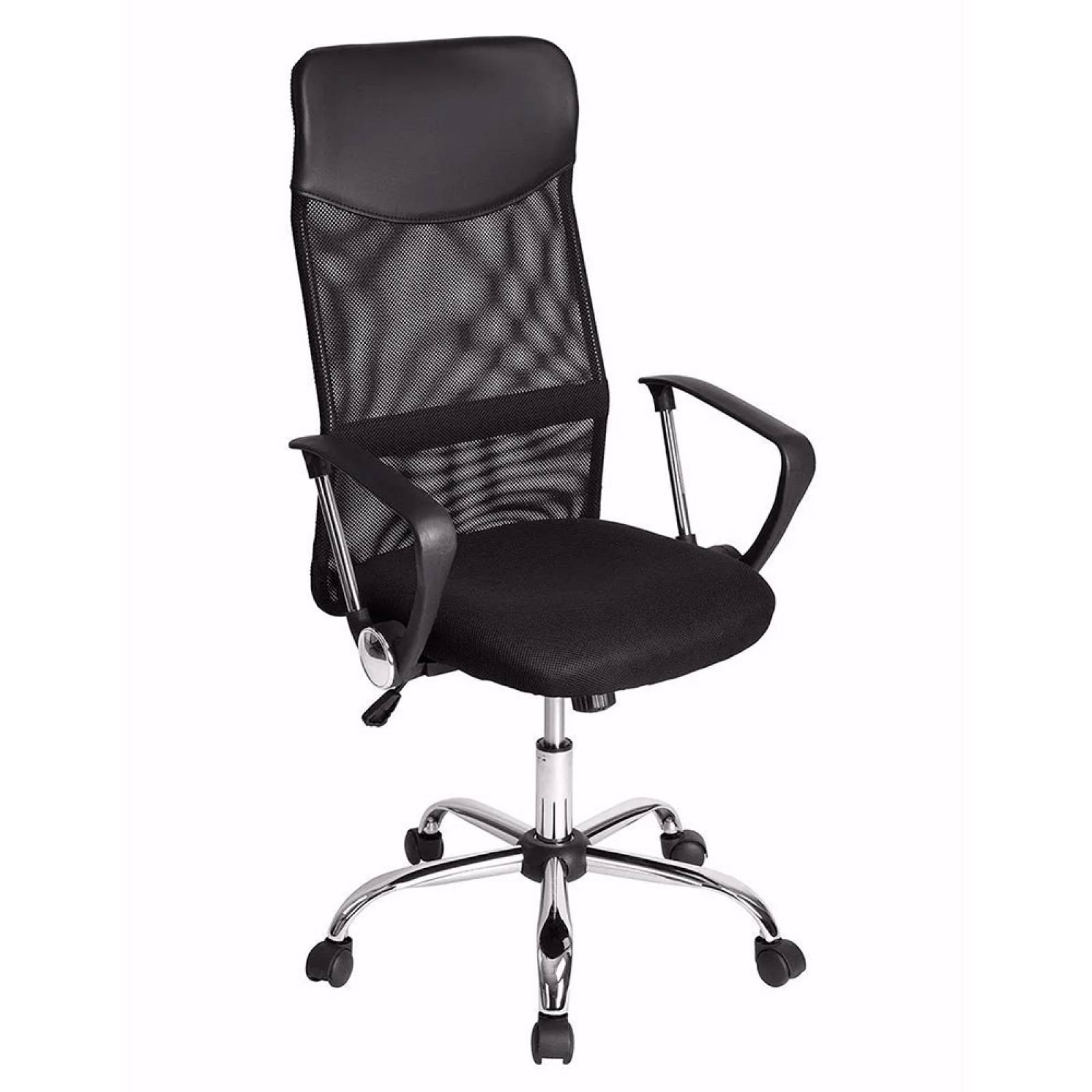 Офисное кресло RIVACHAIR 8074 (подголовник - экокожа) серый