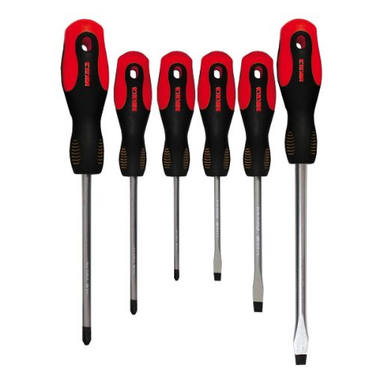 Juego De Desarmadores 6 Piezas Barra Cr-v Mikels