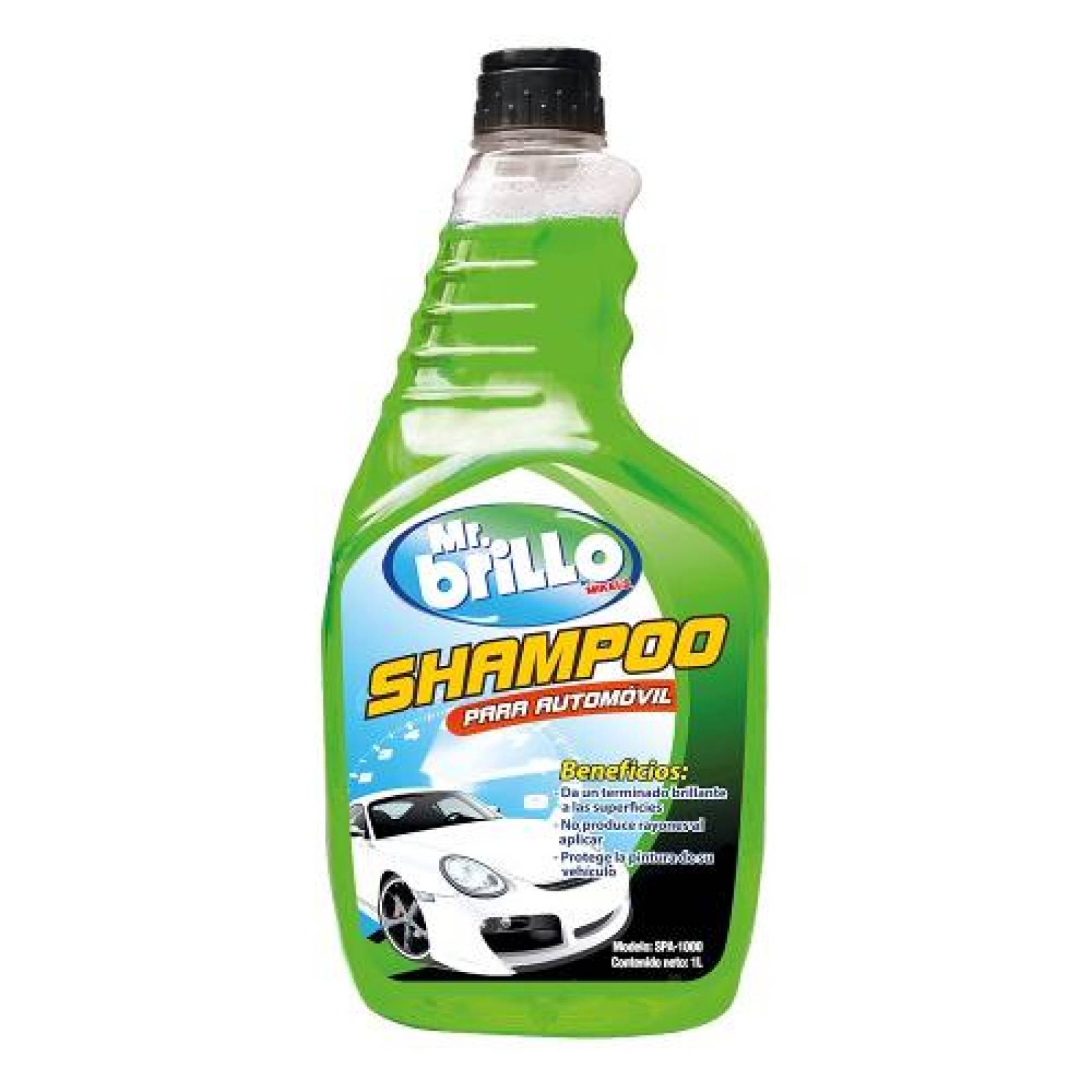 Shampoo Para Automovil 1 L Mikels Herramienta